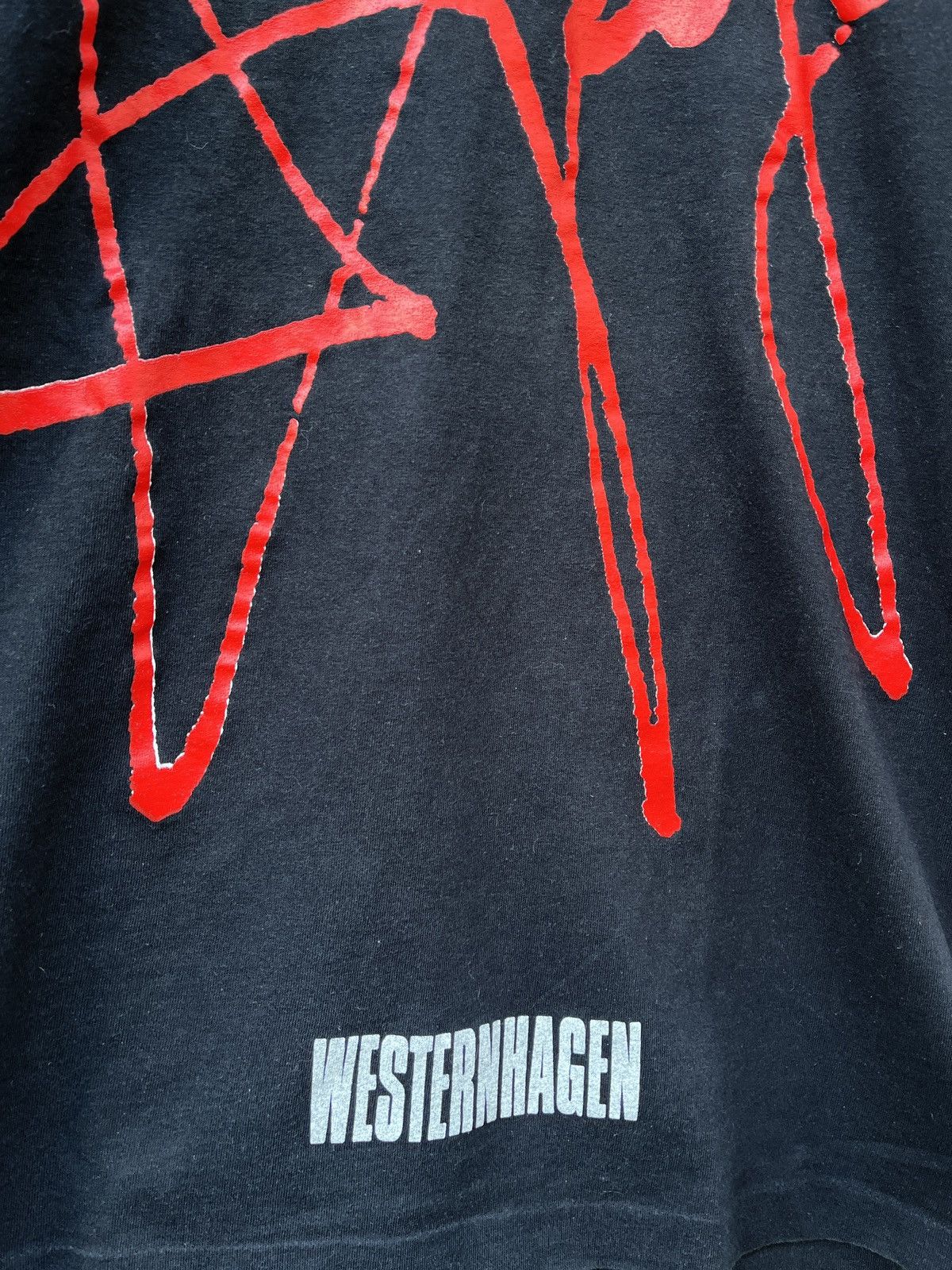 Band Tees Vintage 90s Westernhagen single stitch t-shirt Size US XL / EU 56 / 4 - 4 Thumbnail