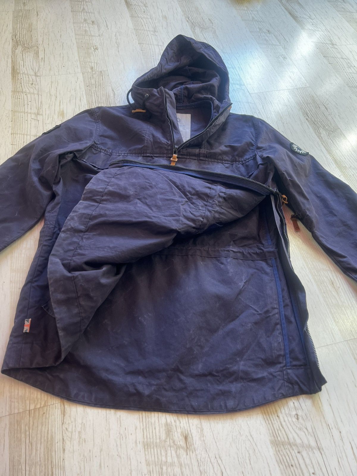 Other Shackleton 100 Centenary Explorer Waxed Anorak Jacket Size S Size US S / EU 44-46 / 1 - 9 Thumbnail