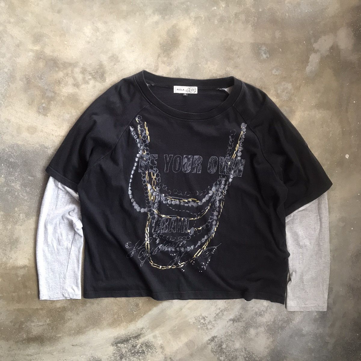 If Six Was Nine × Japanese Brand Long Sleeve AIOLA Size US XL / EU 56 / 4 - 1 Thumbnail