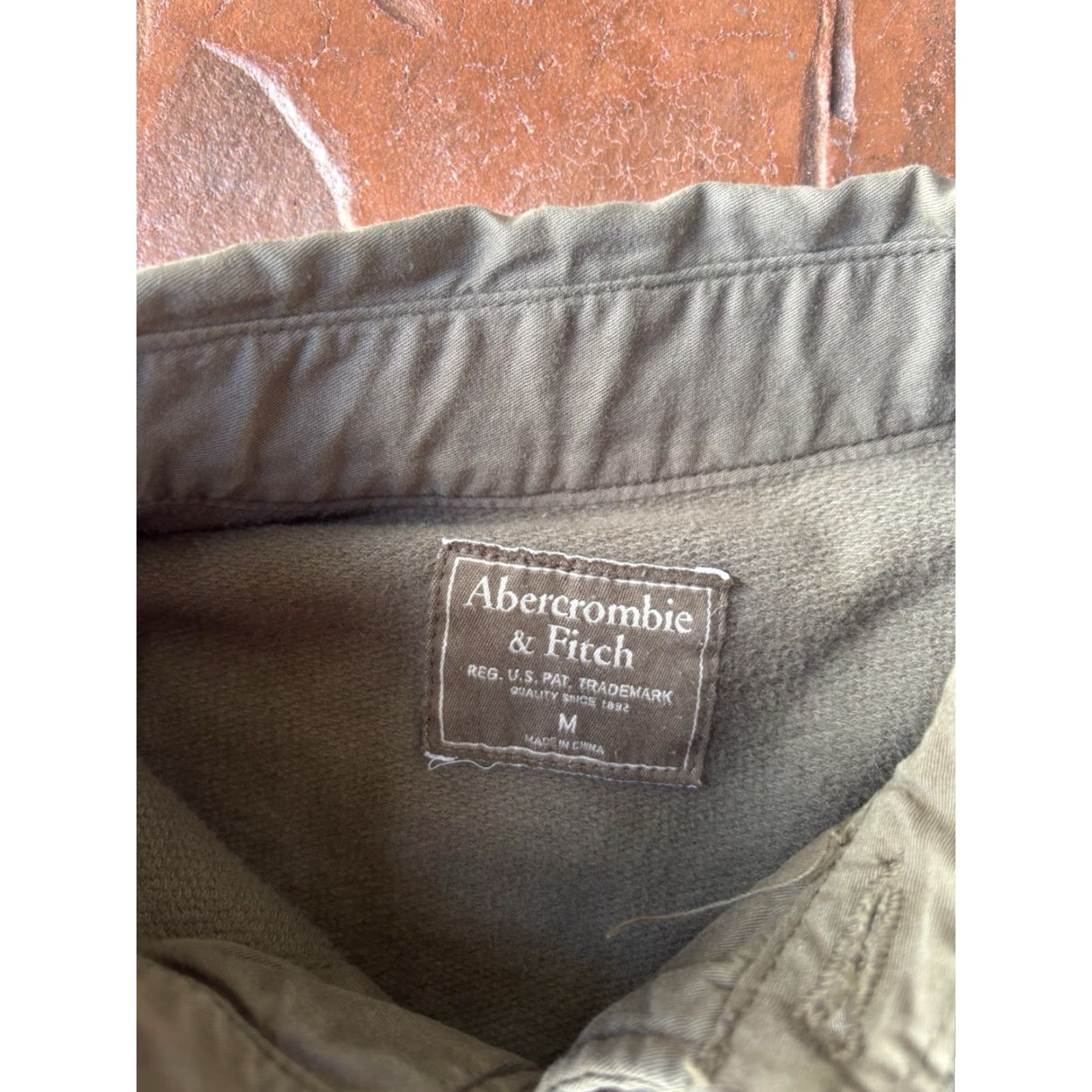 Abercrombie & Fitch VINTAGE Abercrombie & Fitch Military Army Field Jacket Mens Medium Size US M / EU 48-50 / 2 - 2 Thumbnail