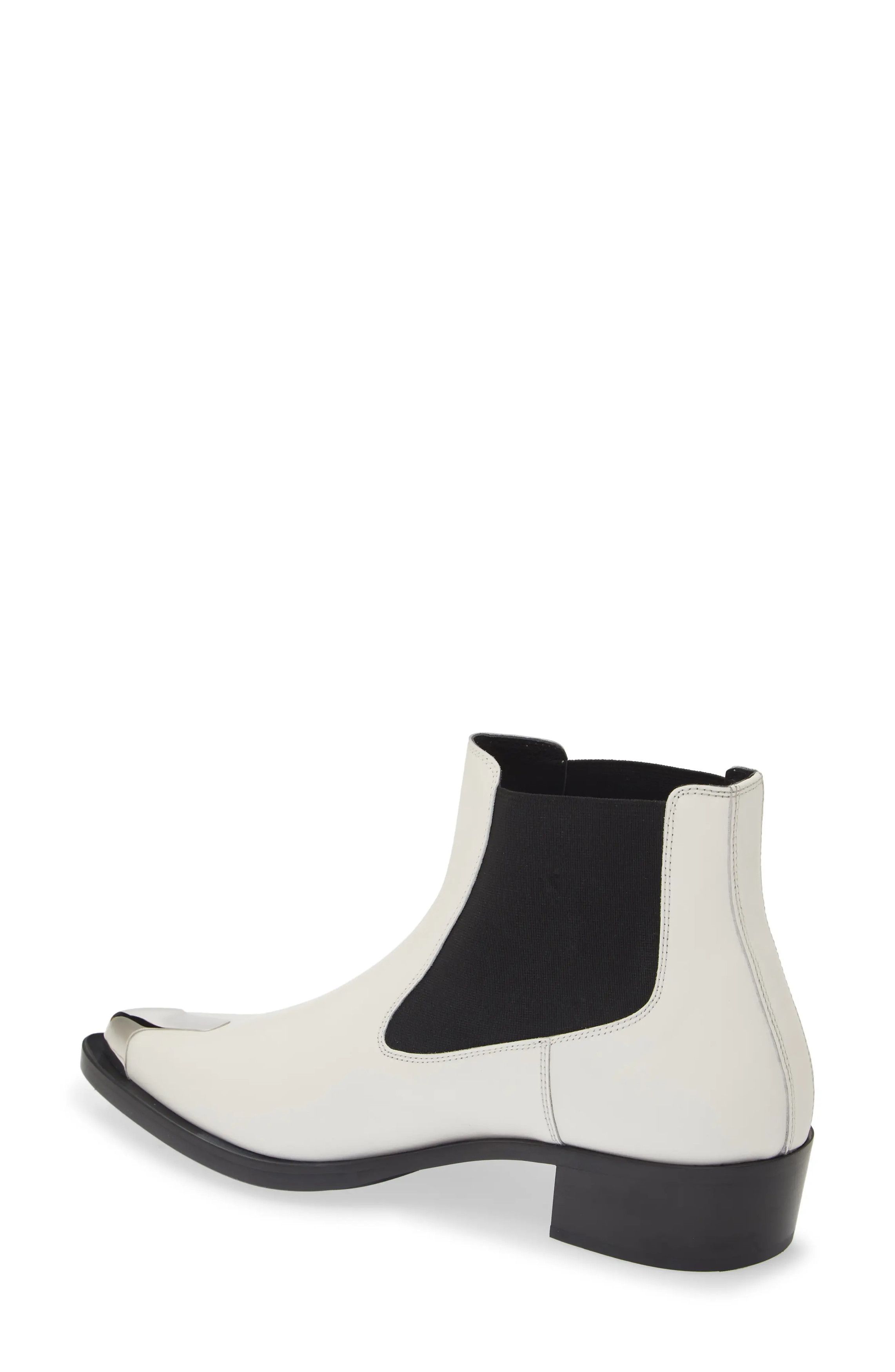 Alexander McQueen o1y1024 Ankle Boots In White Size US 8 / EU 41 - 2 Thumbnail