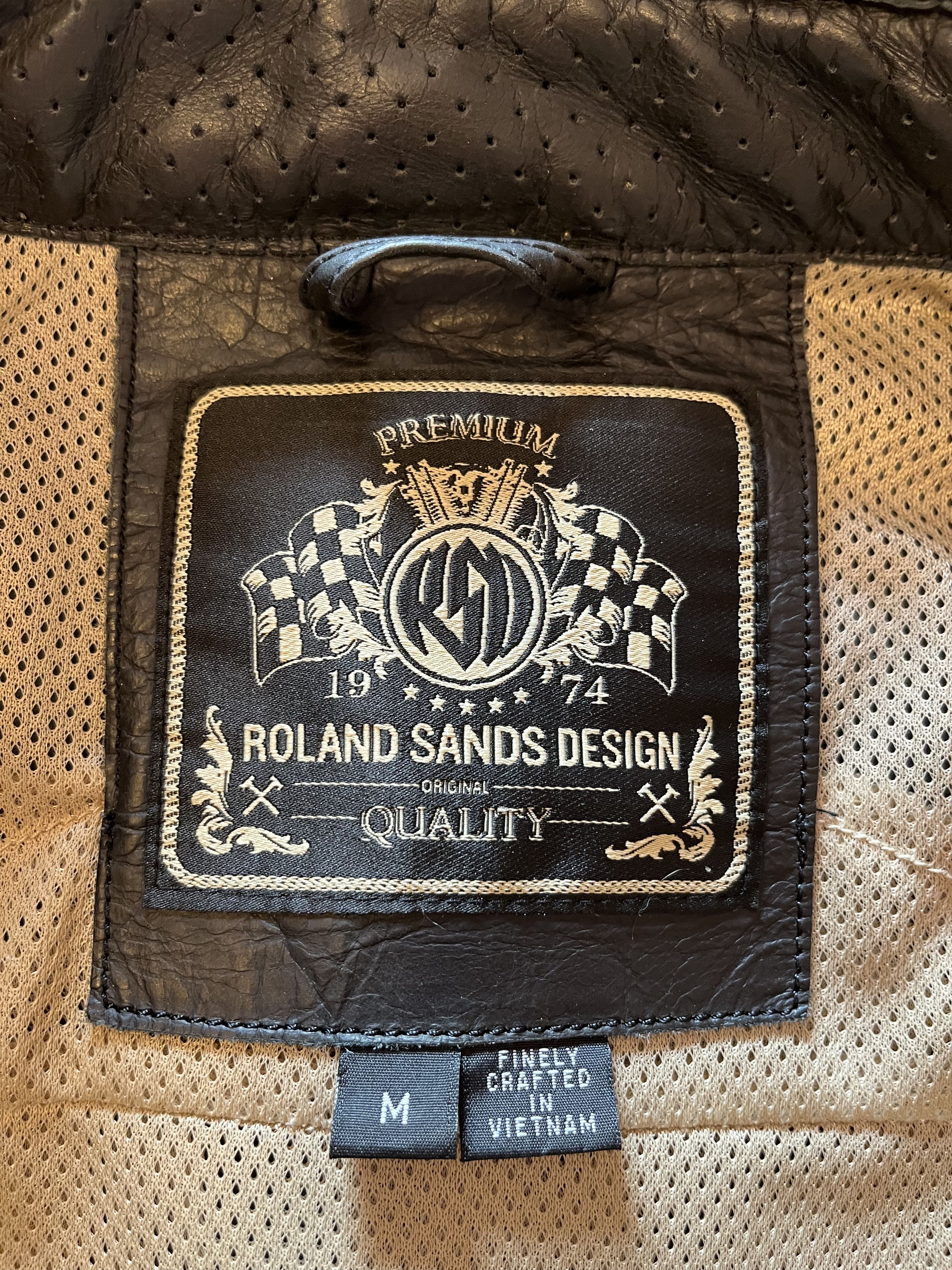 Roland Sands Designs Roland Sands Leather Motorcycle Jacket Size US M / EU 48-50 / 2 - 4 Thumbnail
