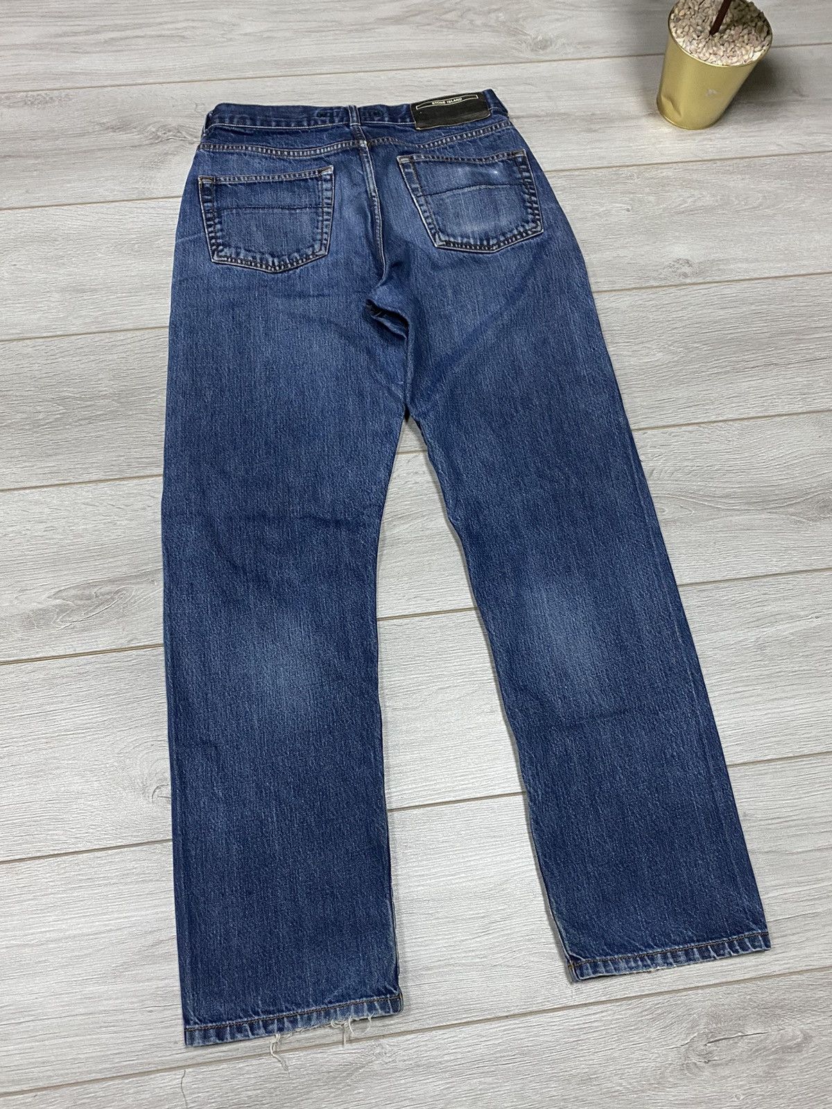 Stone Island Stone Island denims ripped distressed jeans Size US 32 / EU 48 - 4 Thumbnail