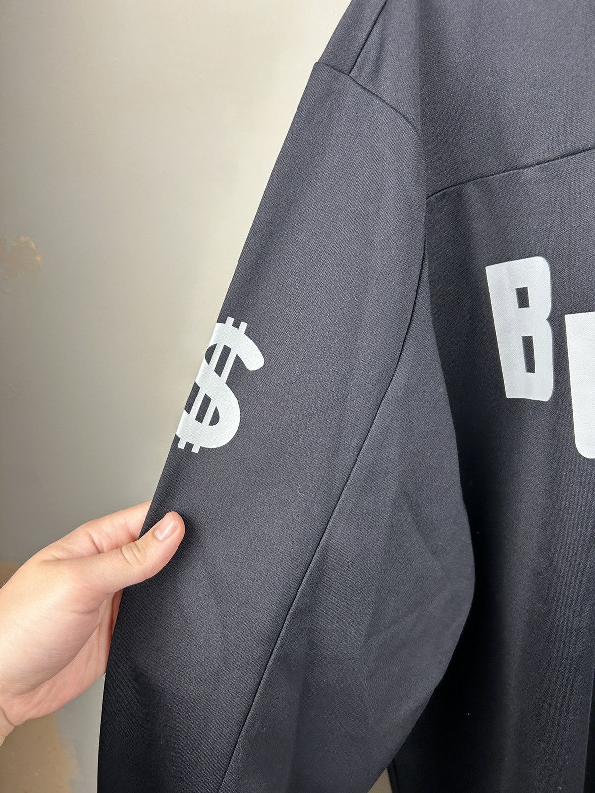 Supreme Supreme Business Hockey Jersey Black Long Sleeve Size US L / EU 52-54 / 3 - 6 Thumbnail
