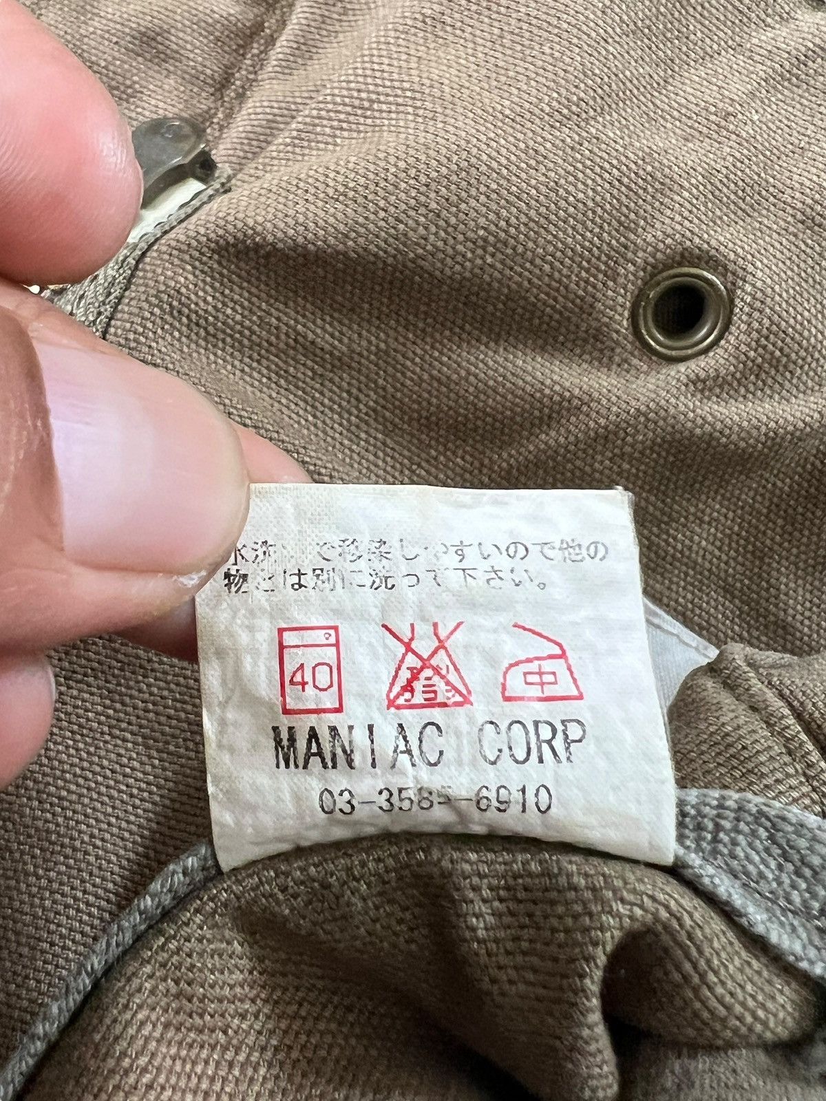 Le Grande Bleu (L.G.B.) Vintage 1990s LGB Military Cargo Jacket Size US XS / EU 42 / 0 - 24 Thumbnail