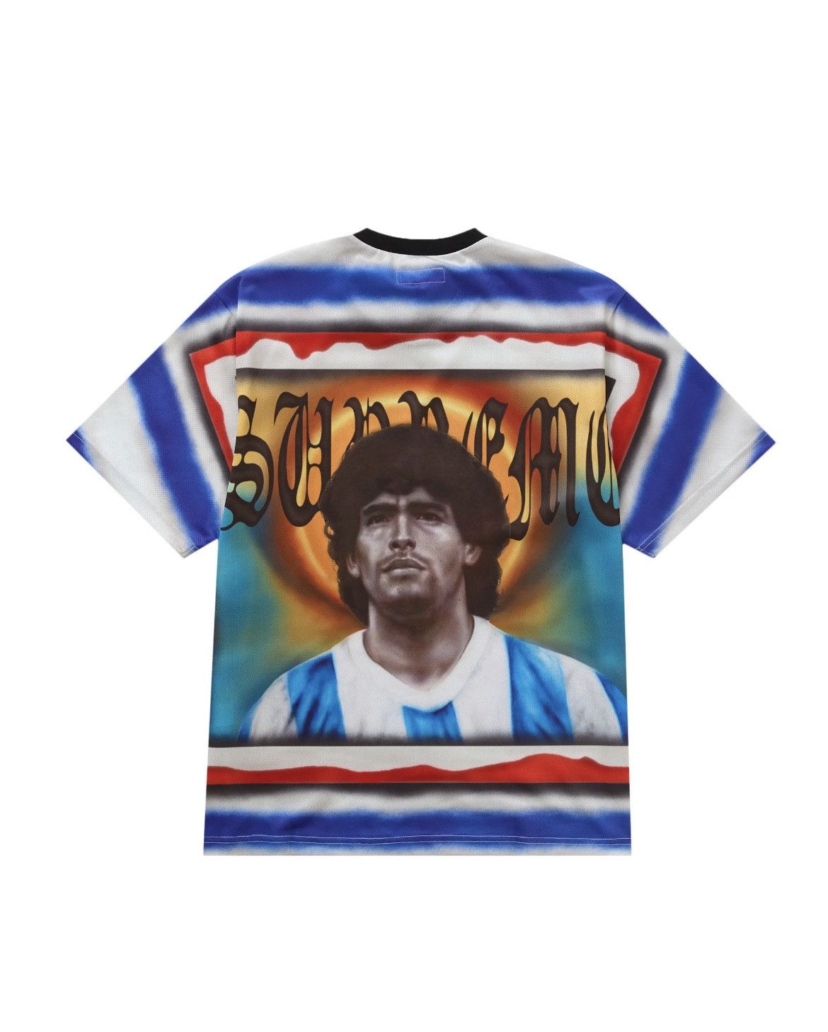 Supreme Maradona Soccer Jersey Multicolor Size Medium Brand New | eBay
