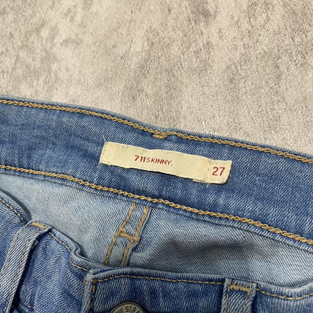 Levi's Levi's 711 blue denim jeans #denim Casual Vintage Size US 34 / EU 50 - 4 Thumbnail