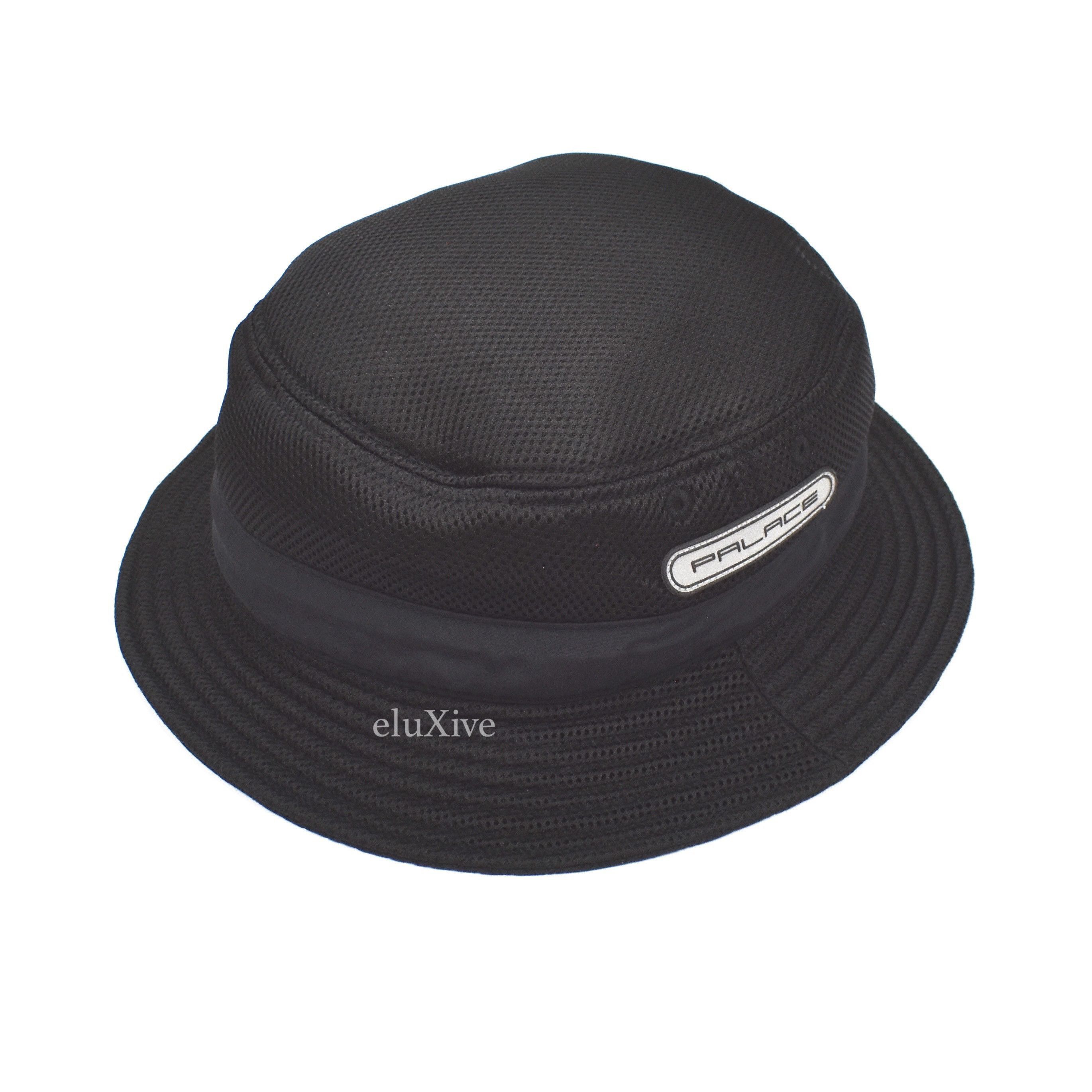 Palace Black Space Mesh Reflective Logo Bucket Hat FW20 DS Size ONE SIZE - 1 Preview