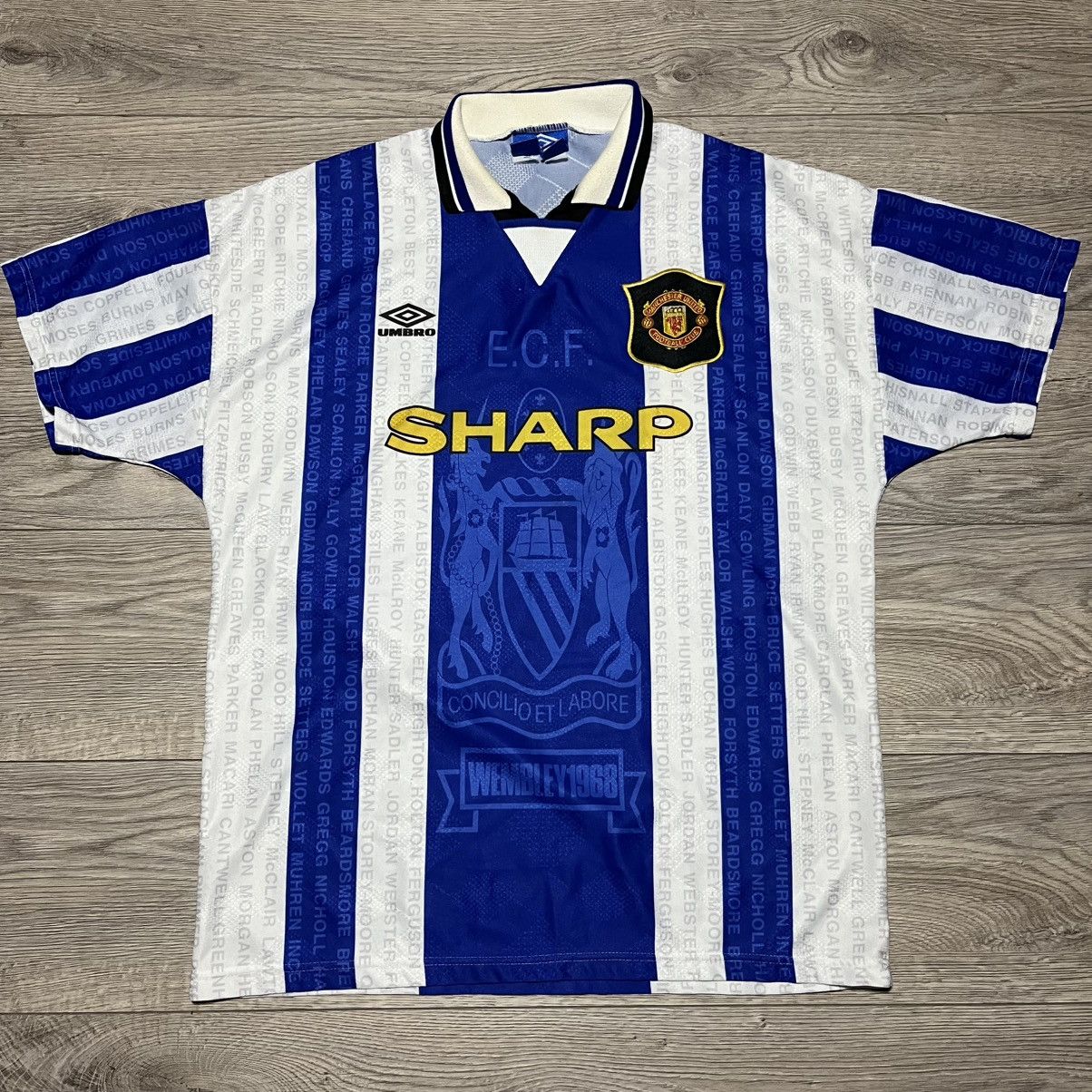 Umbro UMBRO VINTAGE Manchester United Vintage Jersey 1994-96 Third Size US L / EU 52-54 / 3 - 1 Thumbnail