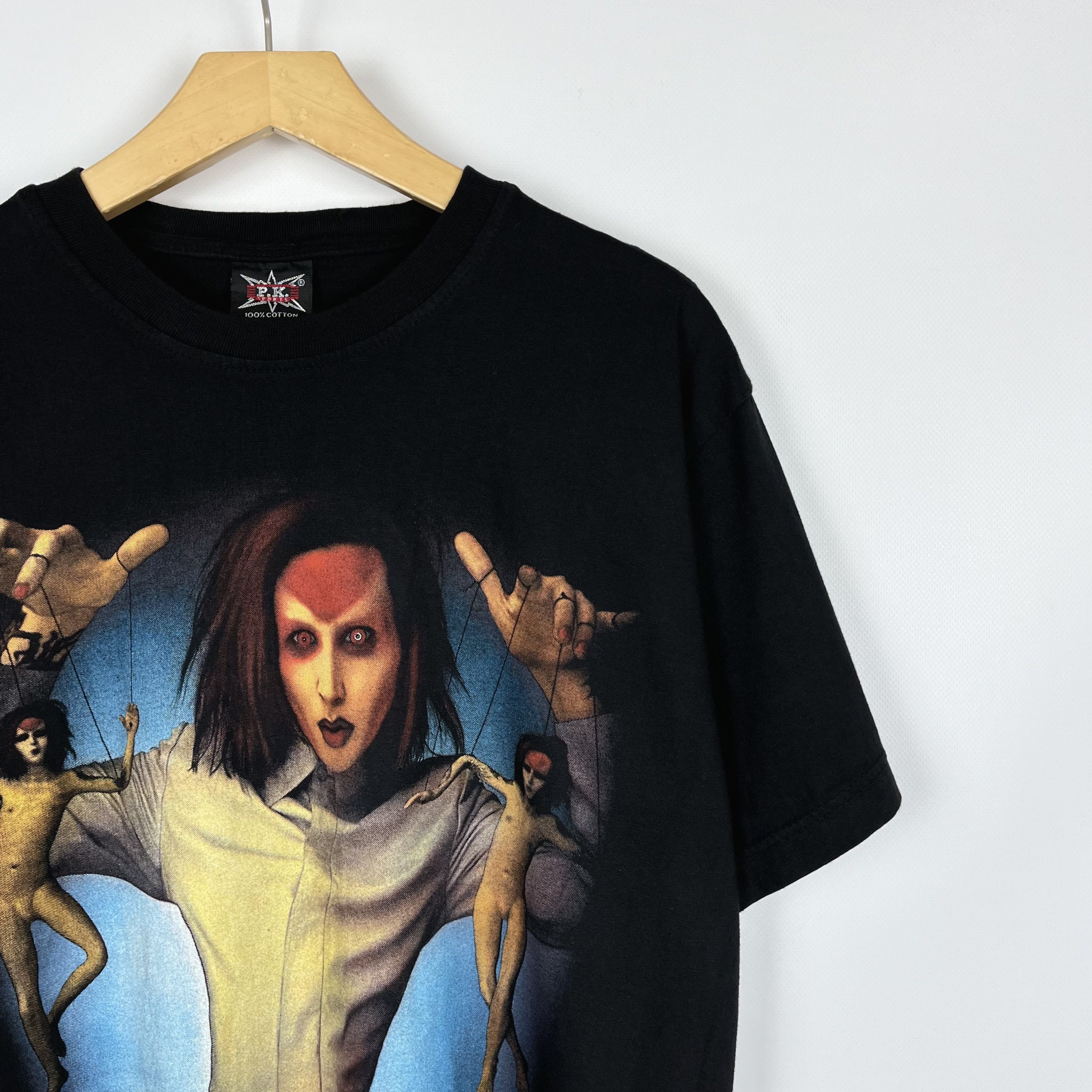 Band Tees Vintage Marilyn Manson Rare Rock Band T Shirt 2000’s Size US L / EU 52-54 / 3 - 2 Thumbnail