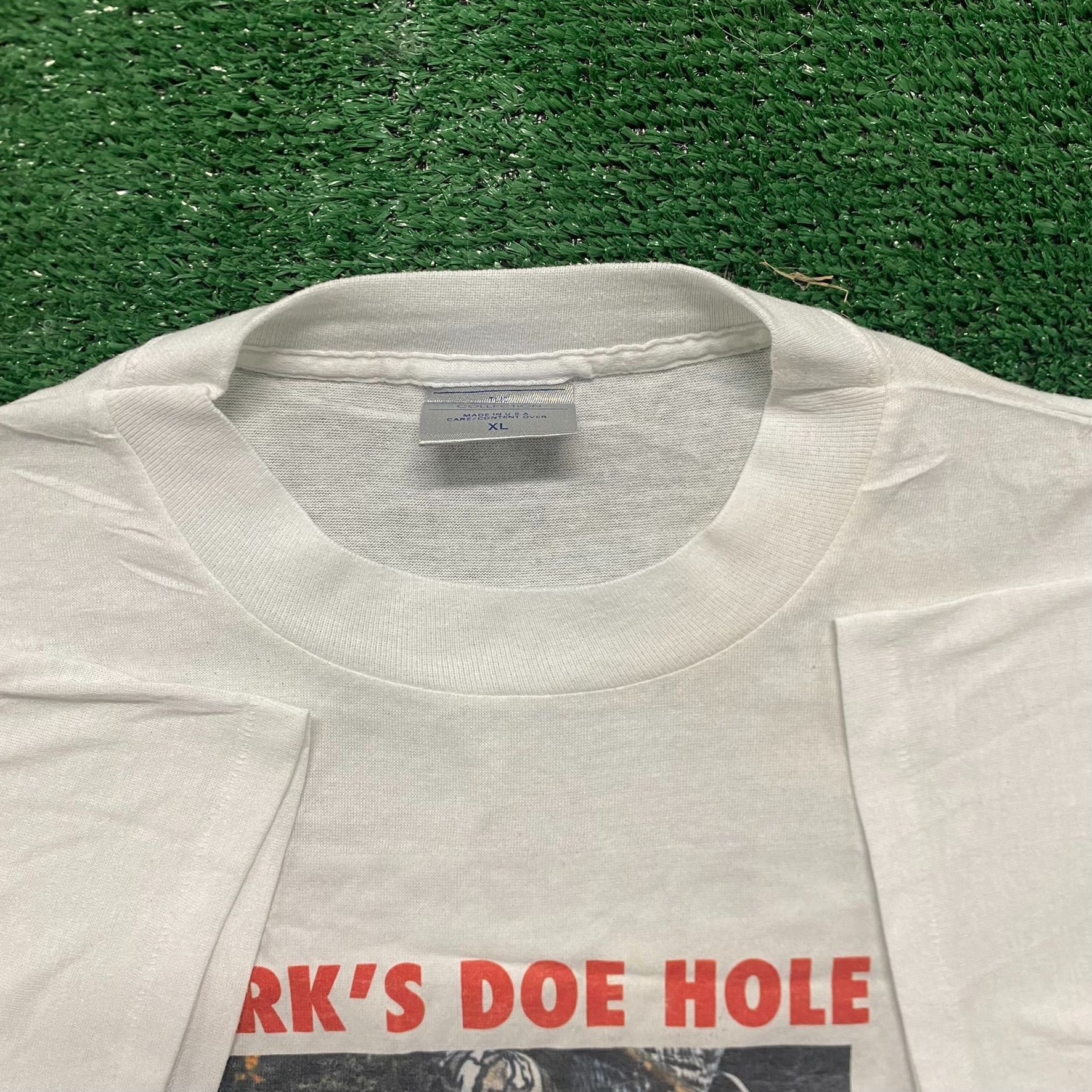 Brockum Vintage 90s Redneck Deer Hunting Single Stitch T-Shirt Size US XL / EU 56 / 4 - 4 Thumbnail