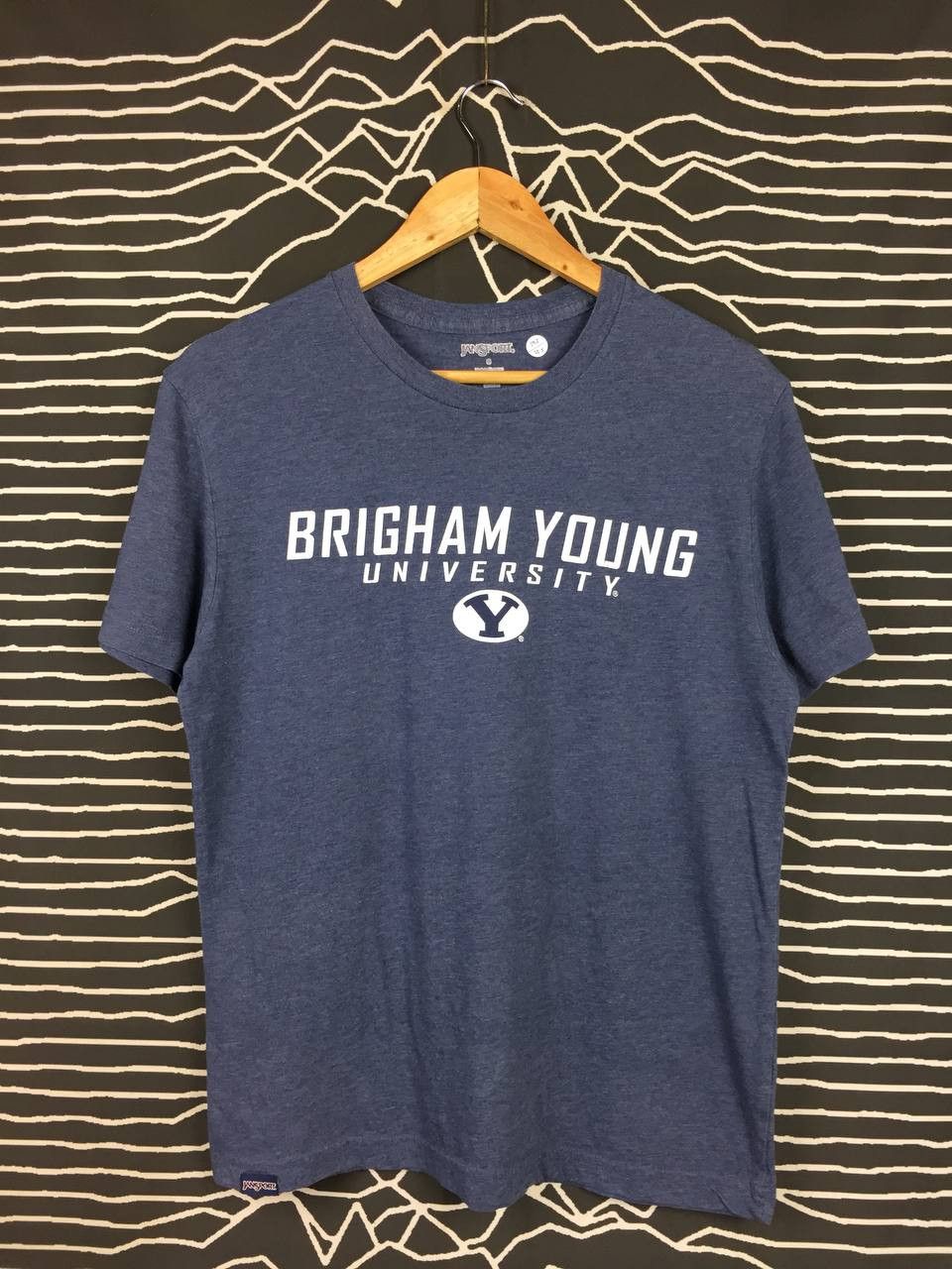 Jansport × Vintage Vtg Jansport Brigham Young University BYU Tee Size US S / EU 44-46 / 1 - 2 Thumbnail