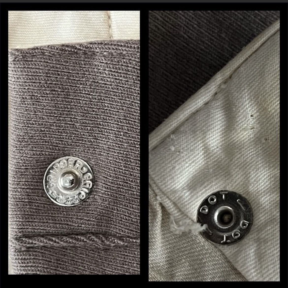 Levi's VINTAGE 50s/60s LEVIS SHORT HORN GARBADINE WOOL TROUSER Size US 30 / EU 46 - 4 Thumbnail
