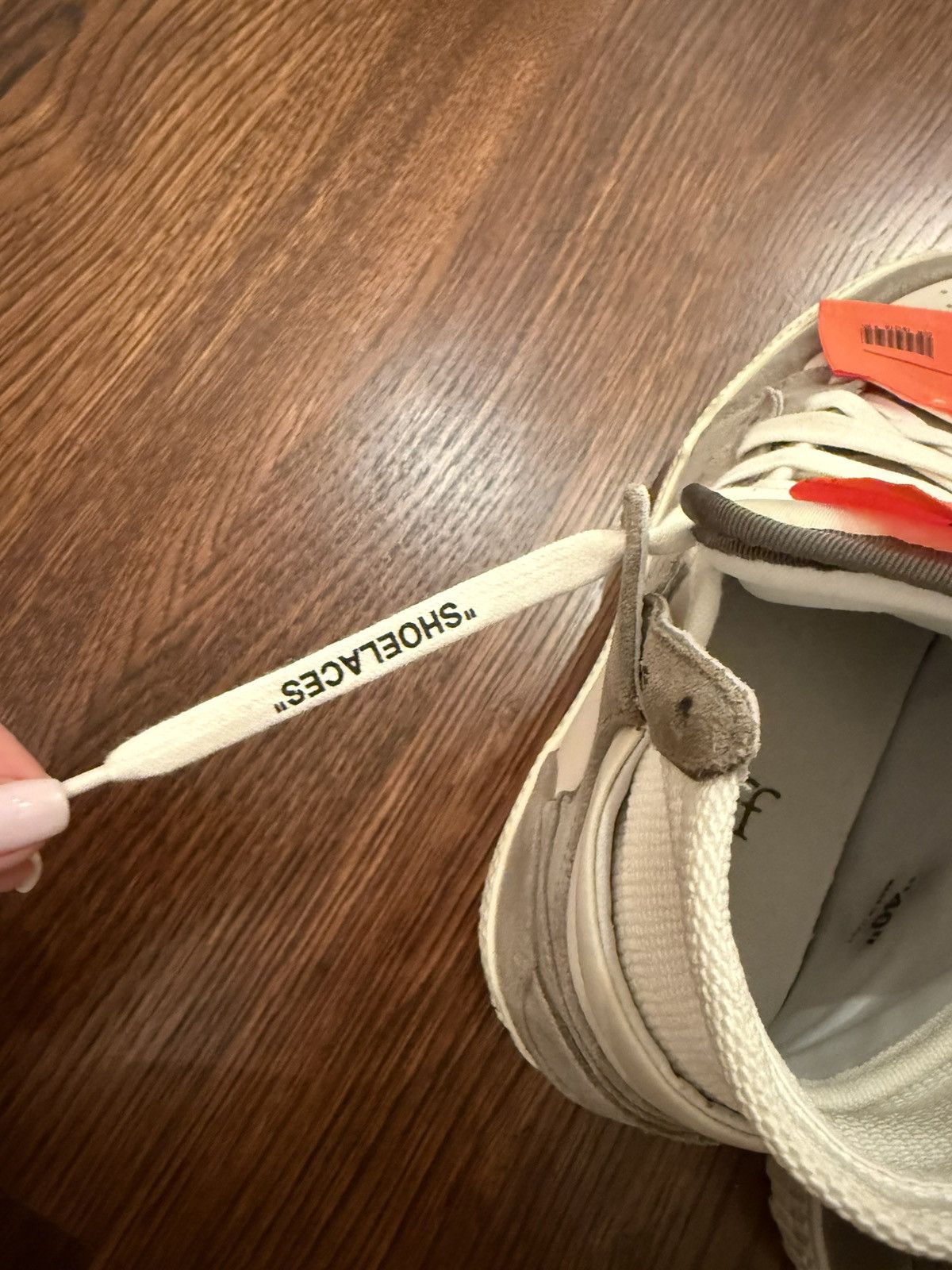 Off-White Off-White Off-Court 3.0 Grey Leather High-top Sneakers Size US 10 / IT 40 - 7 Thumbnail