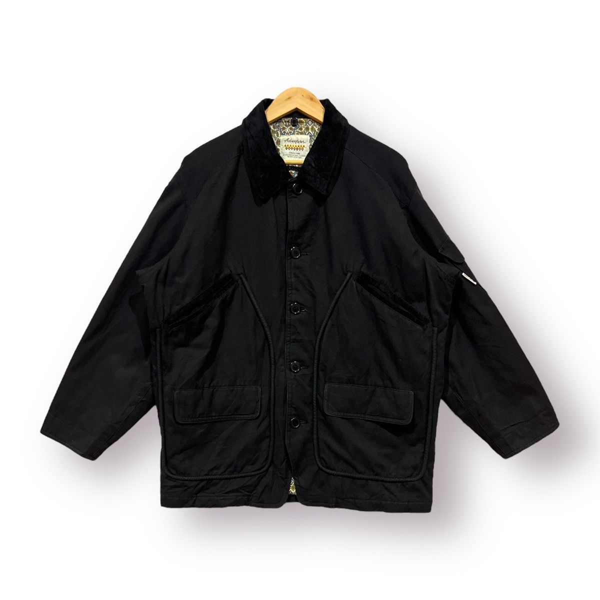 Hunter 🔥 Adventures cord collar Barn Coat hunting jacket Size US L / EU 52-54 / 3 - 1 Thumbnail