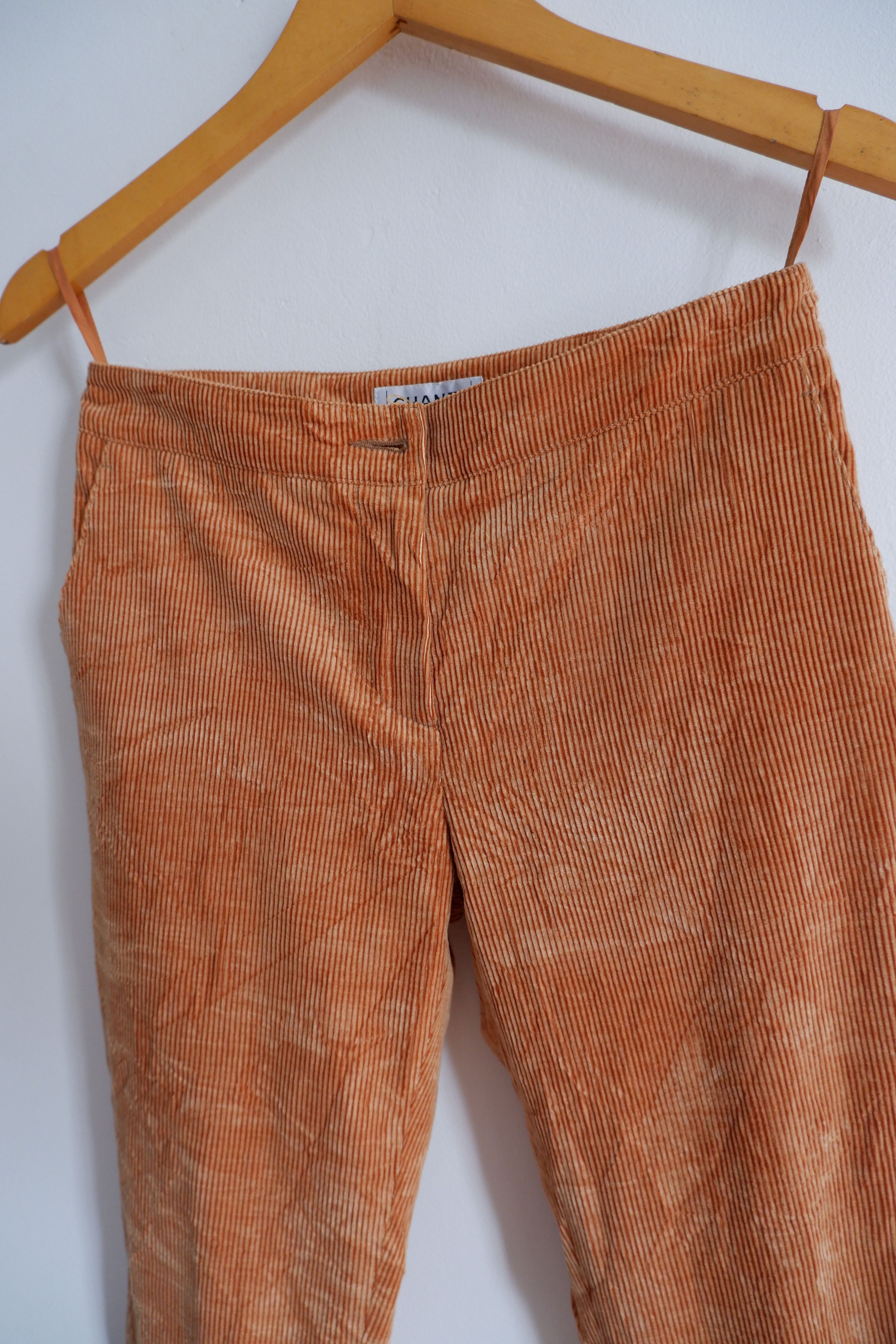 Chanel Chanel Cashmere Corduroy Pants Size 27" / US 4 / IT 40 - 3 Thumbnail