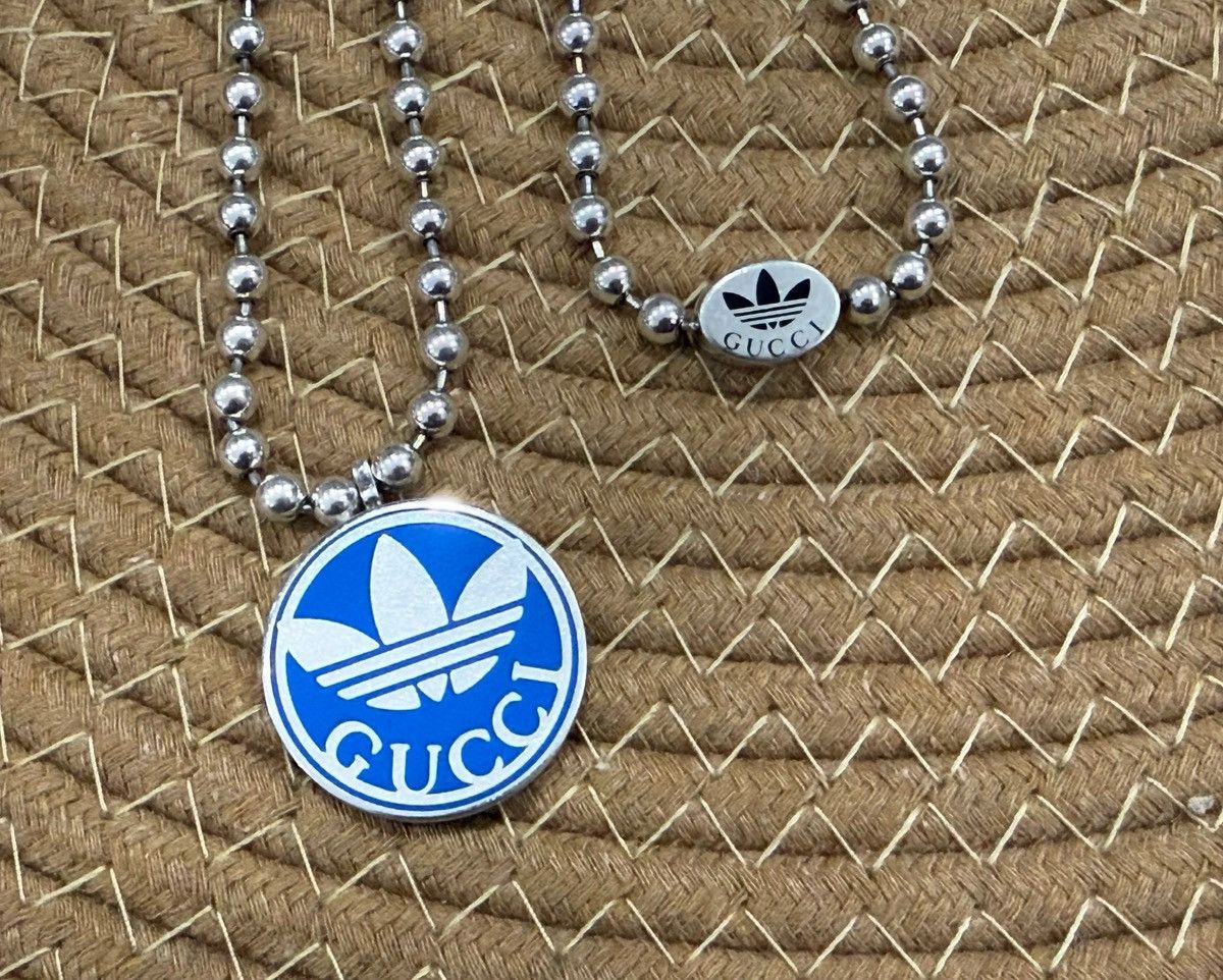 Adidas × Gucci Enamel Boule Large Pendant Necklace Size ONE SIZE - 1 Thumbnail