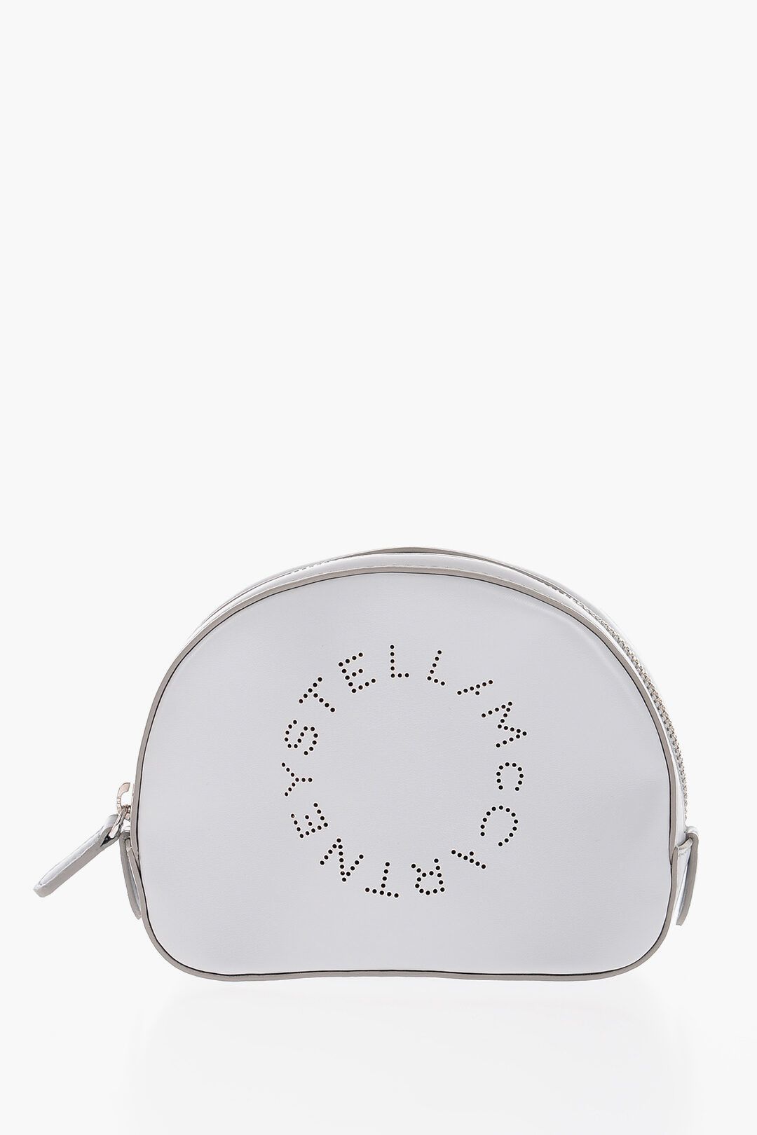 Stella McCartney og1mm0824 Size: OS / Faux Leather Pouch in Light Grey Size ONE SIZE - 1 Thumbnail