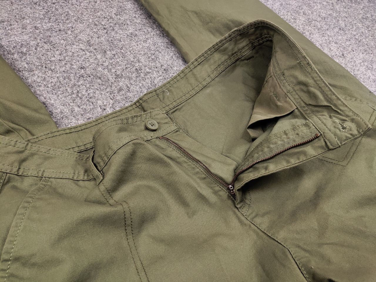 Japanese Brand Vintage 90's Japanese Baggy Cargo Pants Y2K Hype Style Size US 32 / EU 48 - 14 Thumbnail