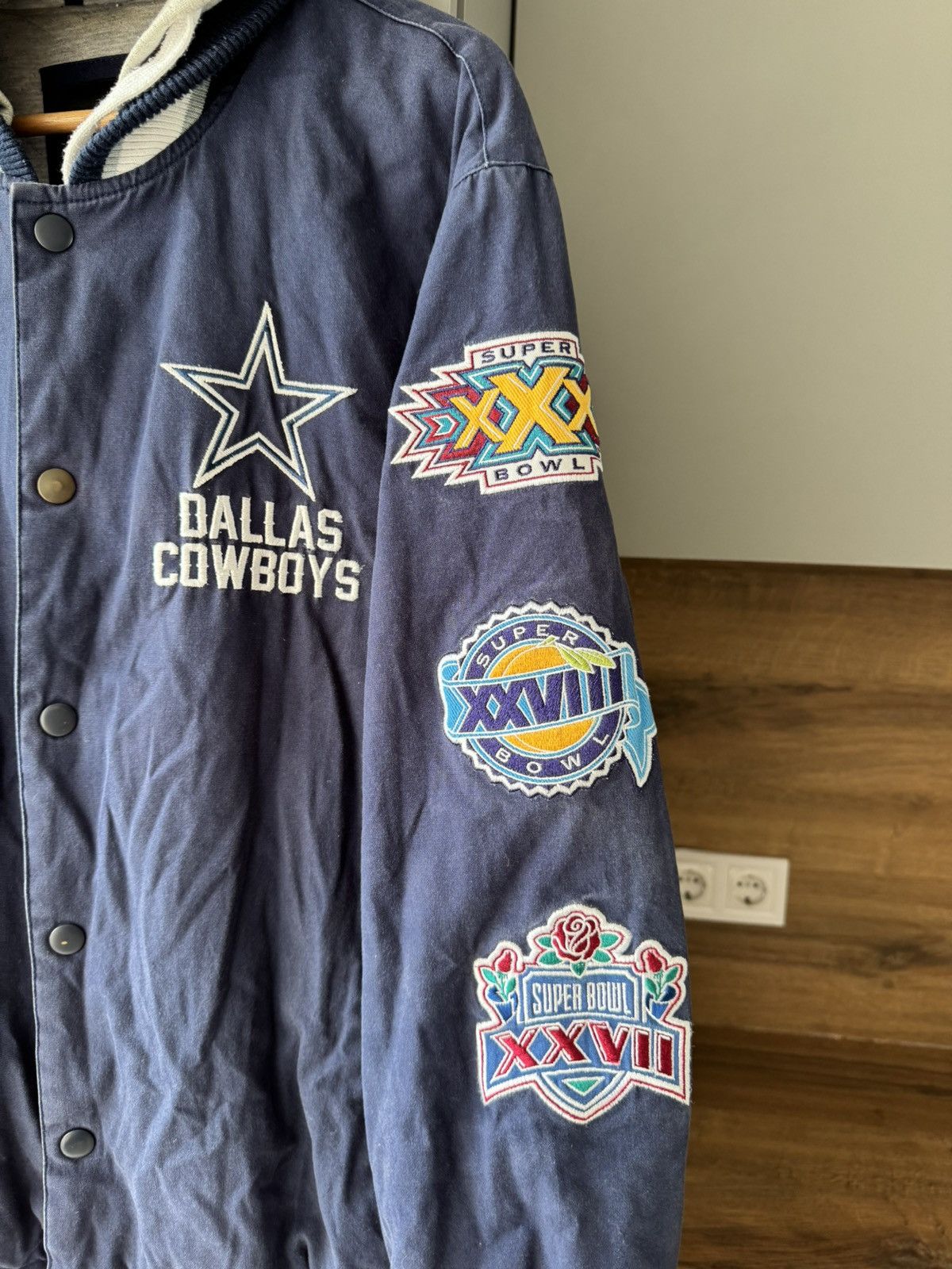 NFL Rare Super Bowl Champions Dallas Cowboys Jacket Size US L / EU 52-54 / 3 - 5 Thumbnail