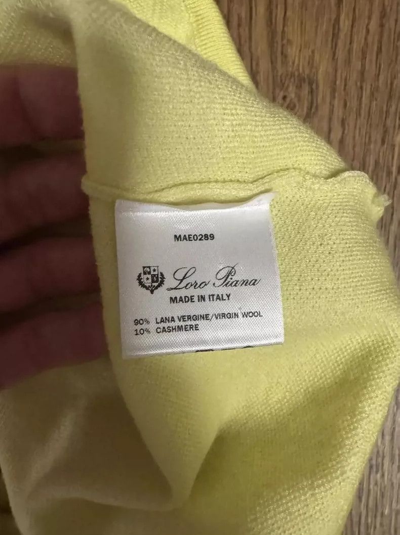 Loro Piana LORO PIANA Men's wool sweater L size Size US L / EU 52-54 / 3 - 3 Thumbnail