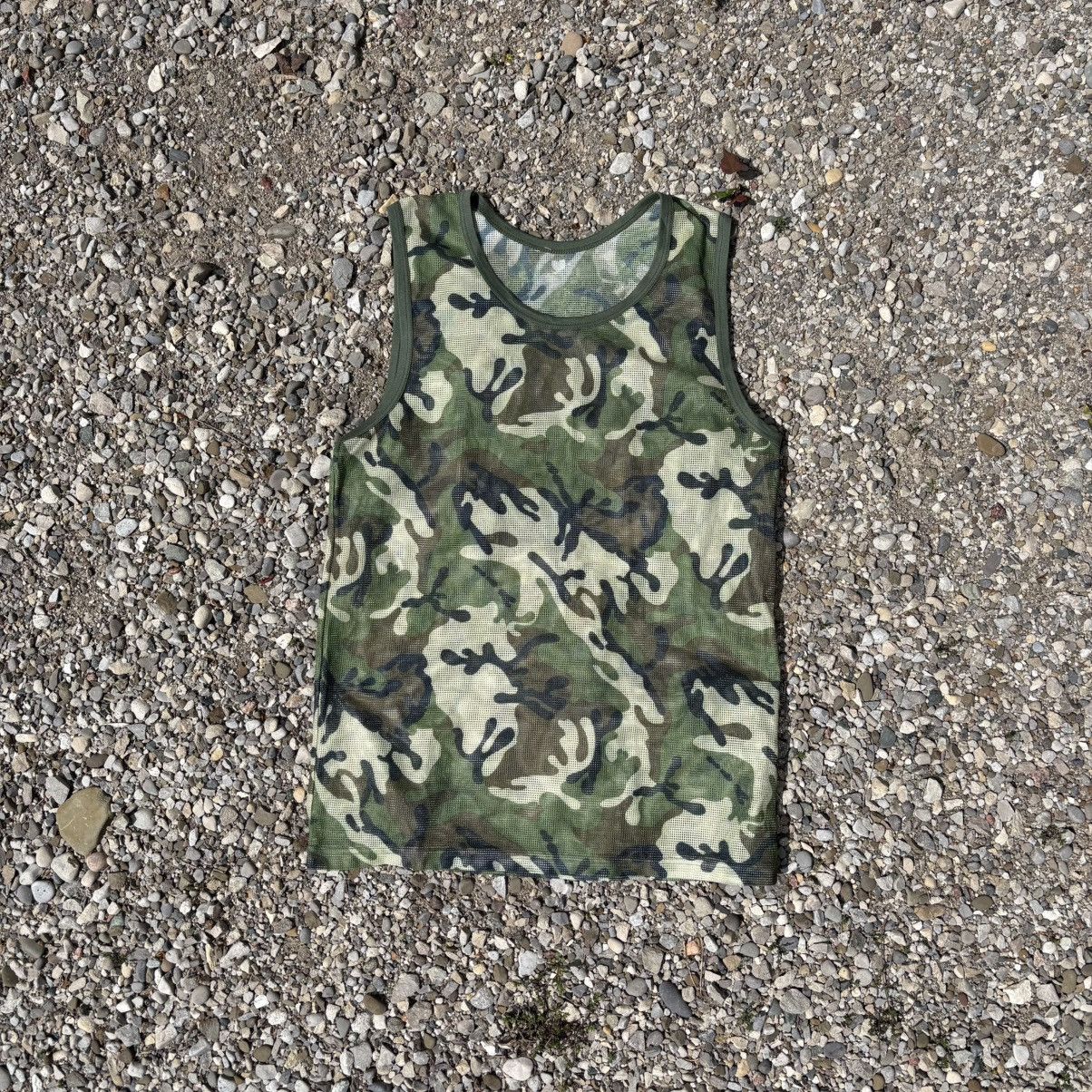 Kapital Vintage military camo mesh tank top Size US L / EU 52-54 / 3 - 1 Thumbnail