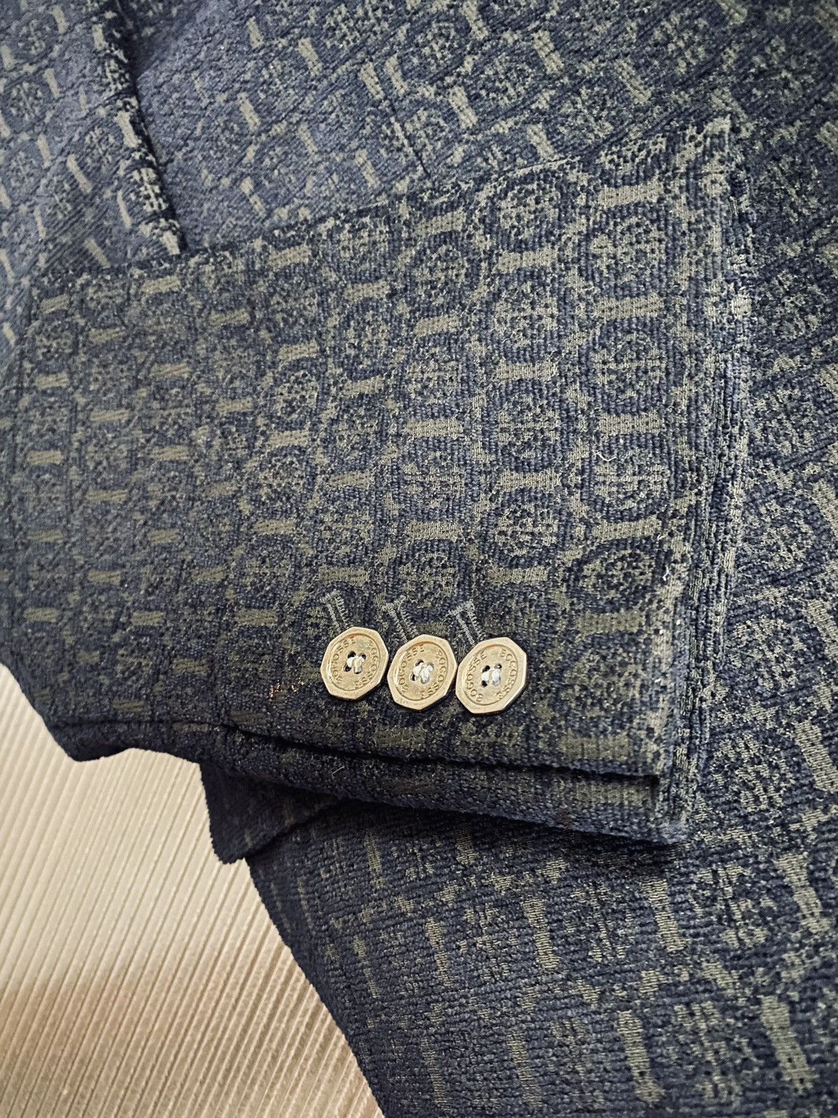 Bogosse Bogosse navy and black Franky Jacket 83 Limited Edition 52 Size 42R - 11 Thumbnail