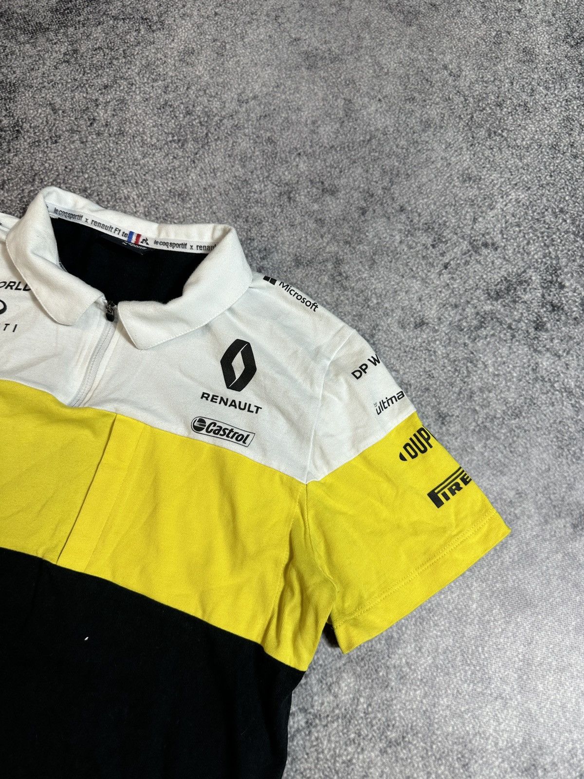 Formula 1 × Vintage Le Coq Sportif Renault F1 Team T-shirt Streetwear Racing M Size US M / EU 48-50 / 2 - 2 Thumbnail