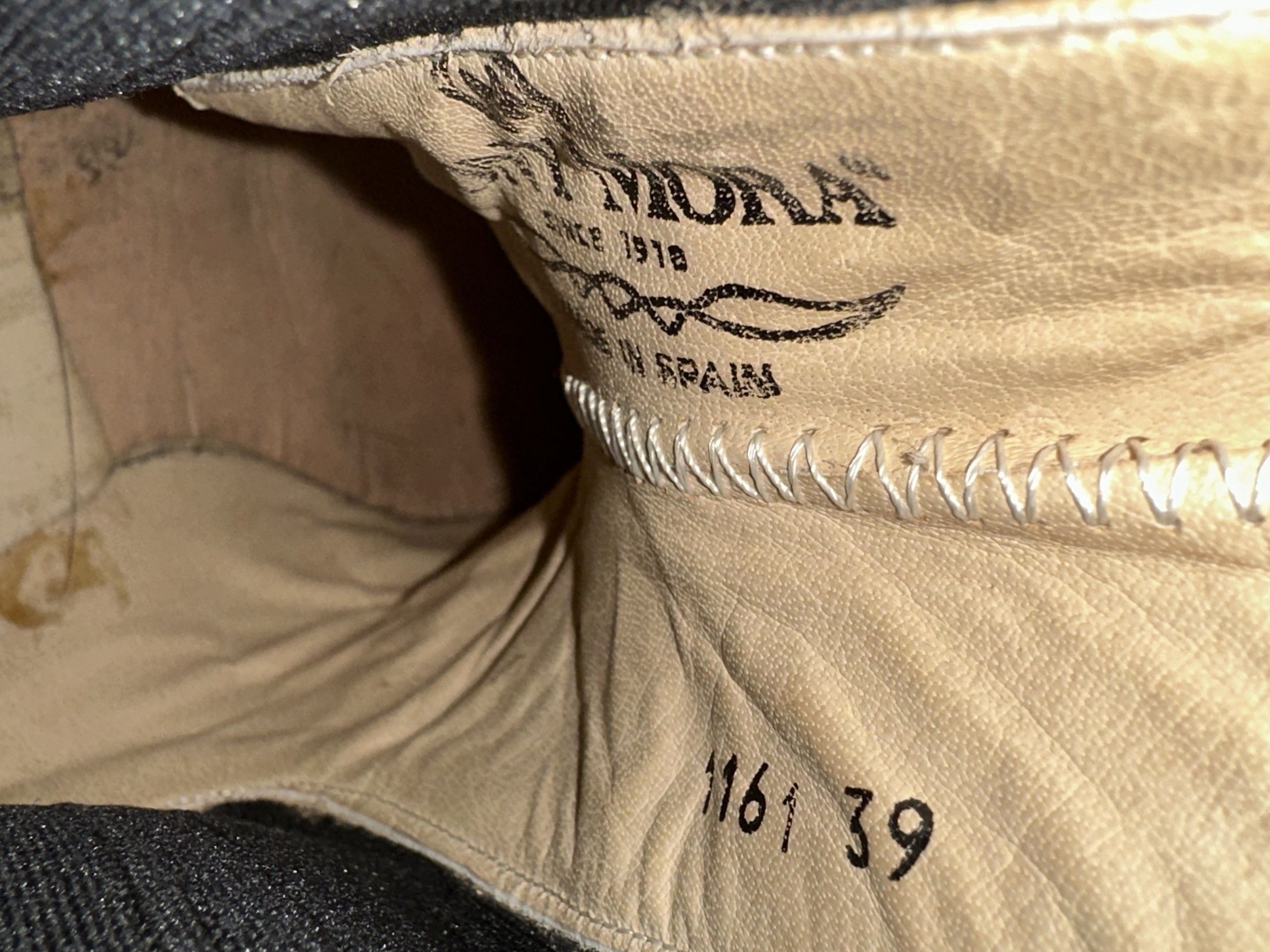 Cowboy Equipment × Leather Tony Mora 1161 TX SV CLUB BLACK Cowboy Motorcycle Boots Size US 7 / EU 40 - 15 Thumbnail