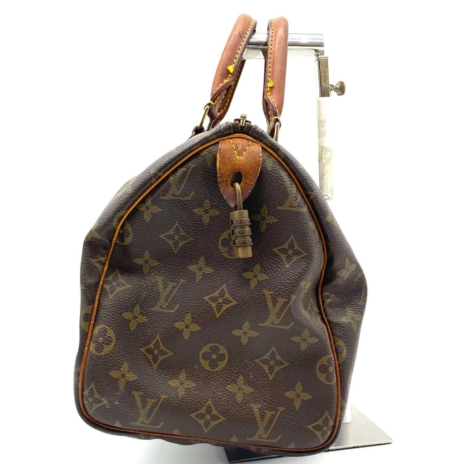 Louis Vuitton Louis Vuitton - Vintage Monogram Speedy 30 Handbag Size ONE SIZE - 3 Thumbnail
