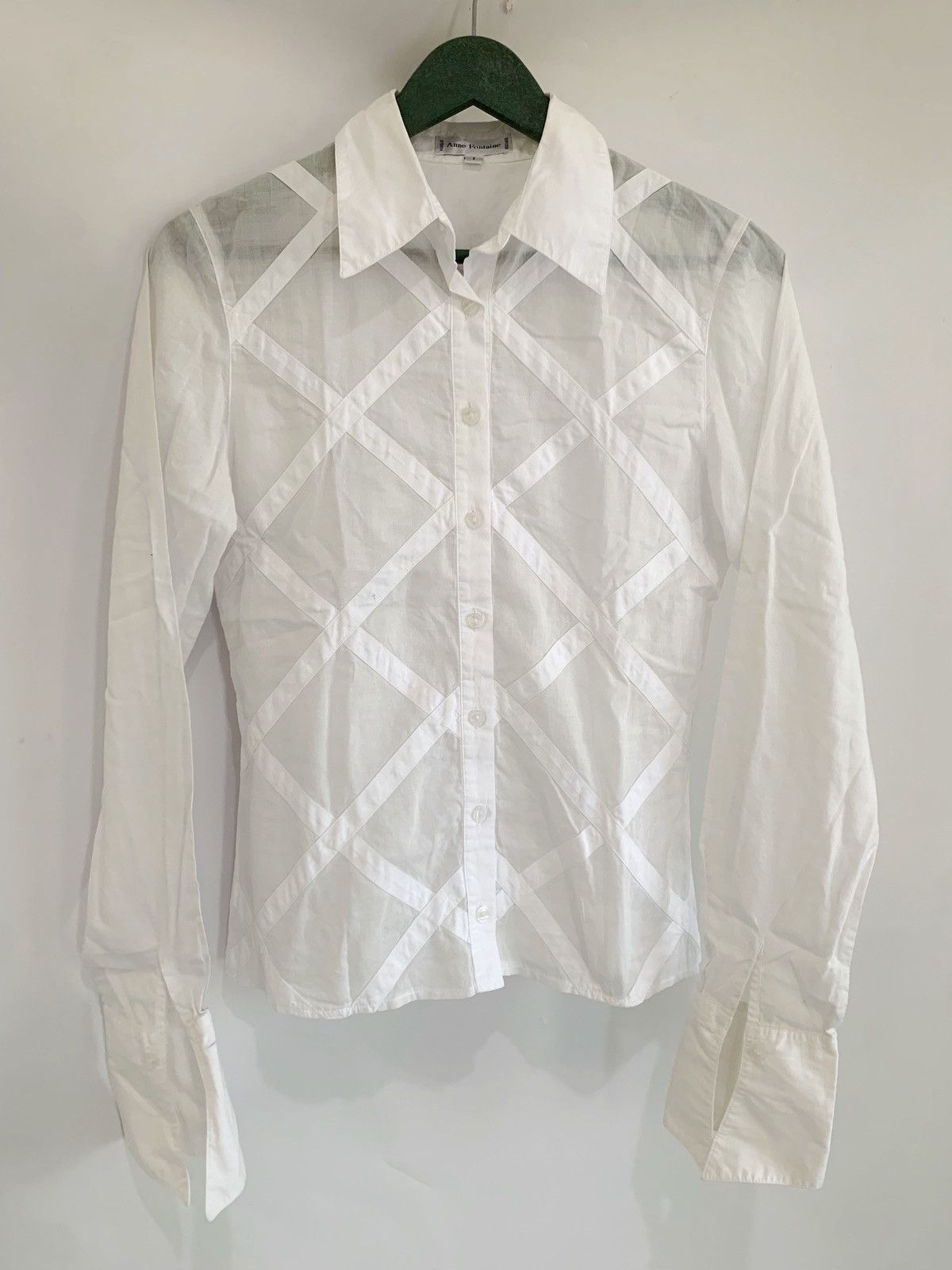 ANNE FONTAINE Japan brand Anne fortaine button up shirt Size S / US 4 / IT 40 - 2 Thumbnail