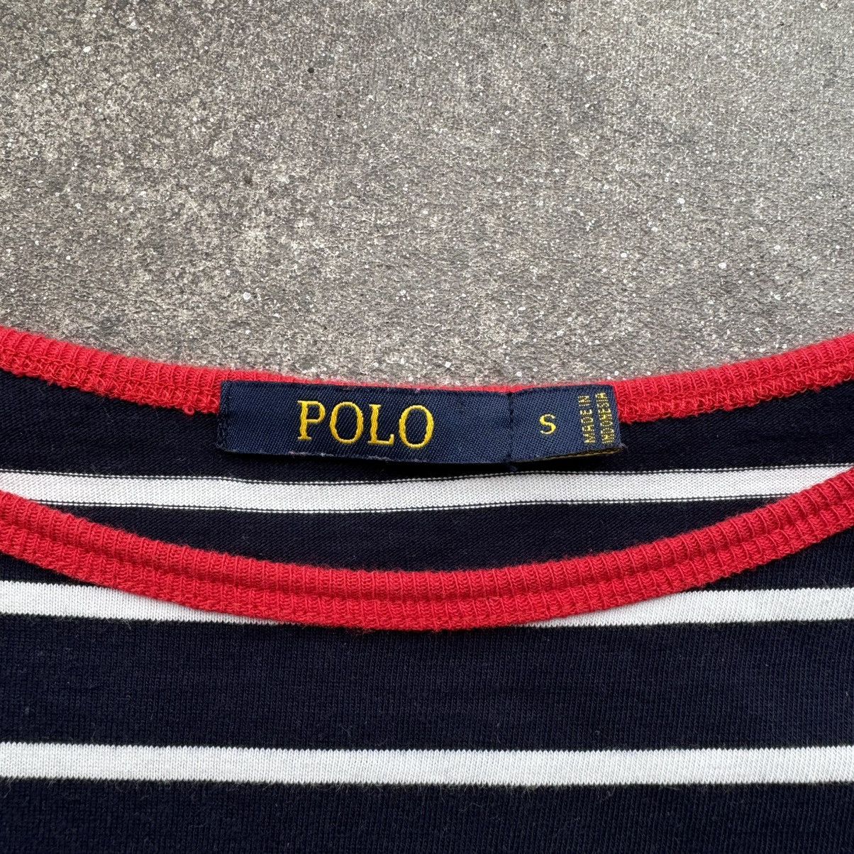 Polo Ralph Lauren × Vintage Polo Ralph Lauren Vintage Stripped Long T-Shirt / Dress Size S / US 4 / IT 40 - 12 Thumbnail