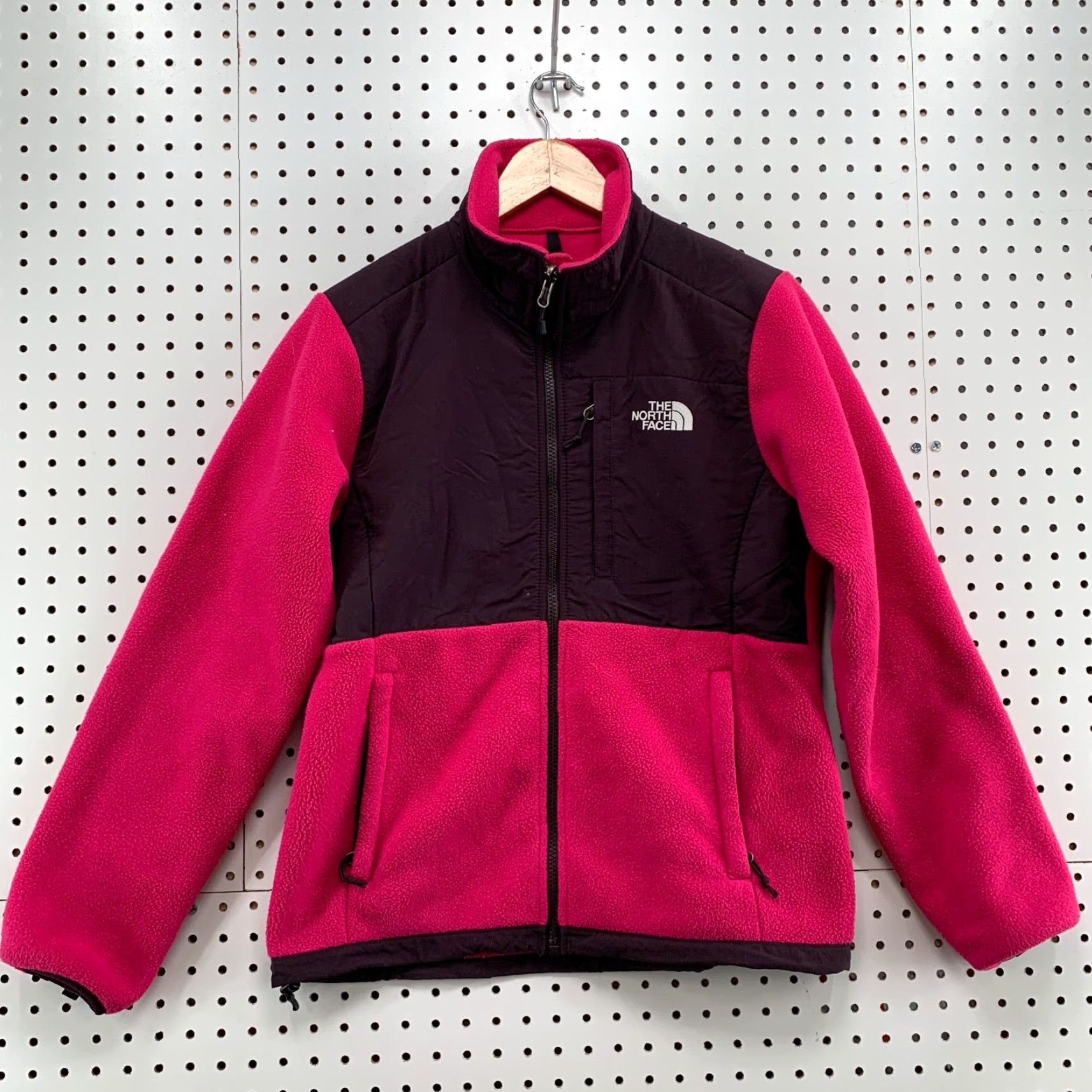 The North Face VINTAGE The North Face Denali Jacket Womens Small Full Zip Pink Fleece Long Sleeve Coat Size S / US 4 / IT 40 - 5 Thumbnail