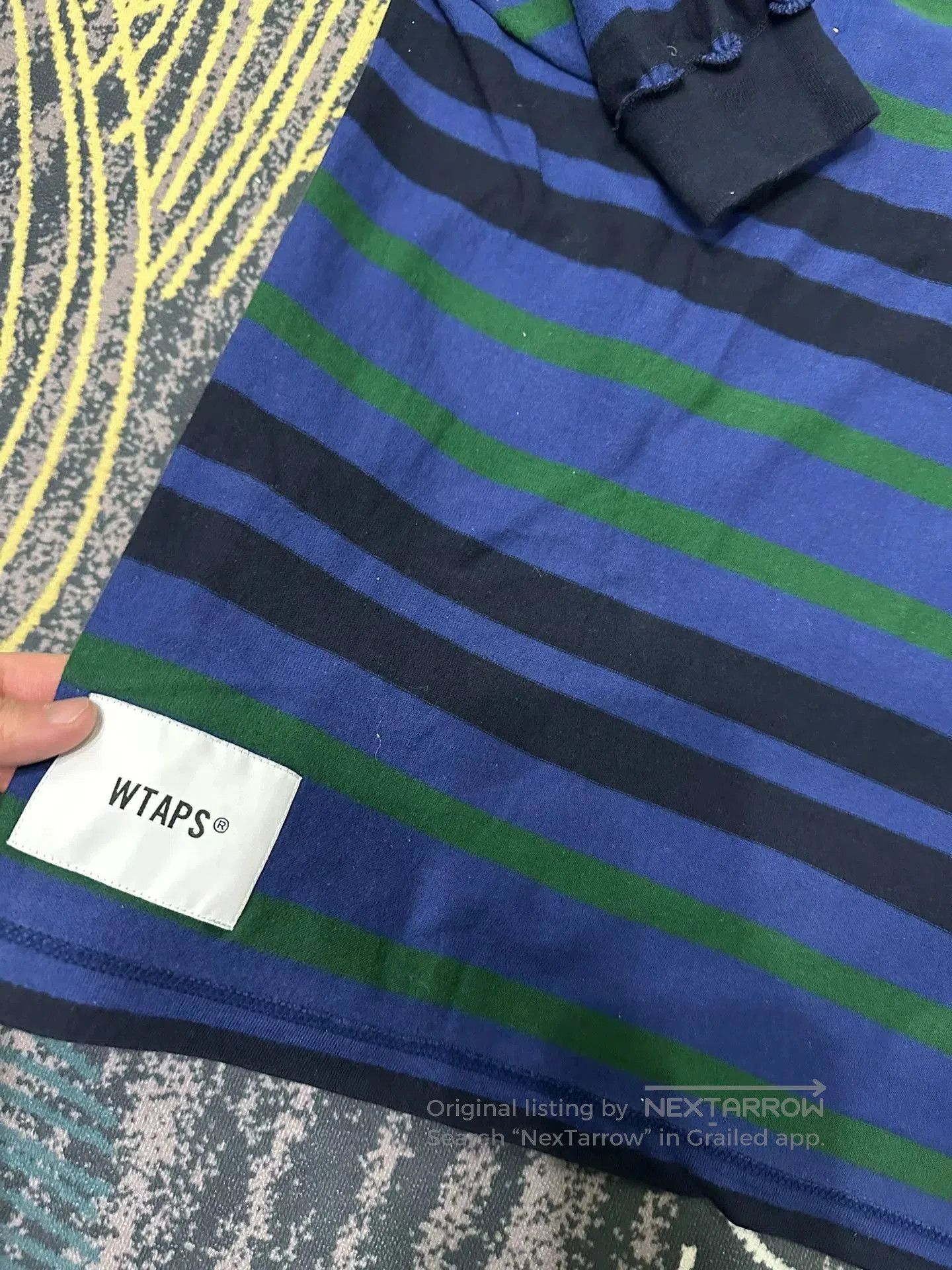 Wtaps Wtaps Striped Long Sleeve Tee. Size US M / EU 48-50 / 2 - 4 Thumbnail