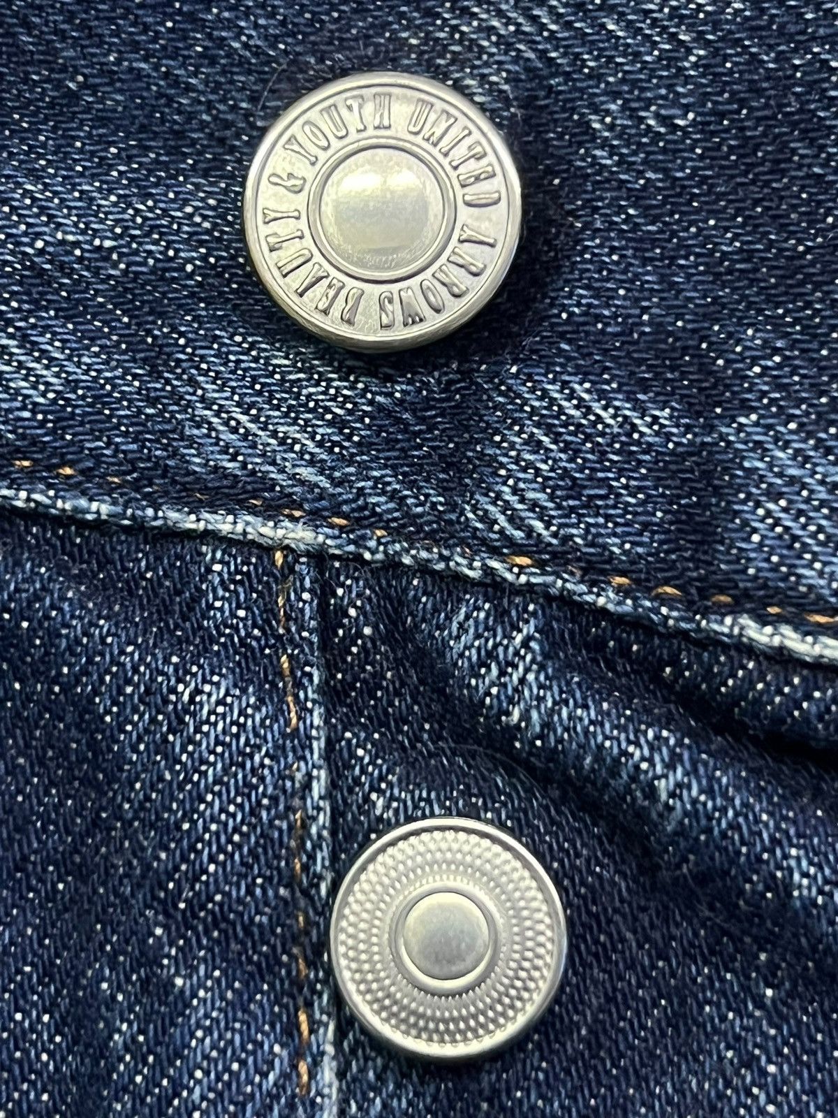 United Arrows Slim Fit Vintage Beauty & Youth United Arrows - Faded Wash Size US 29 - 10 Thumbnail