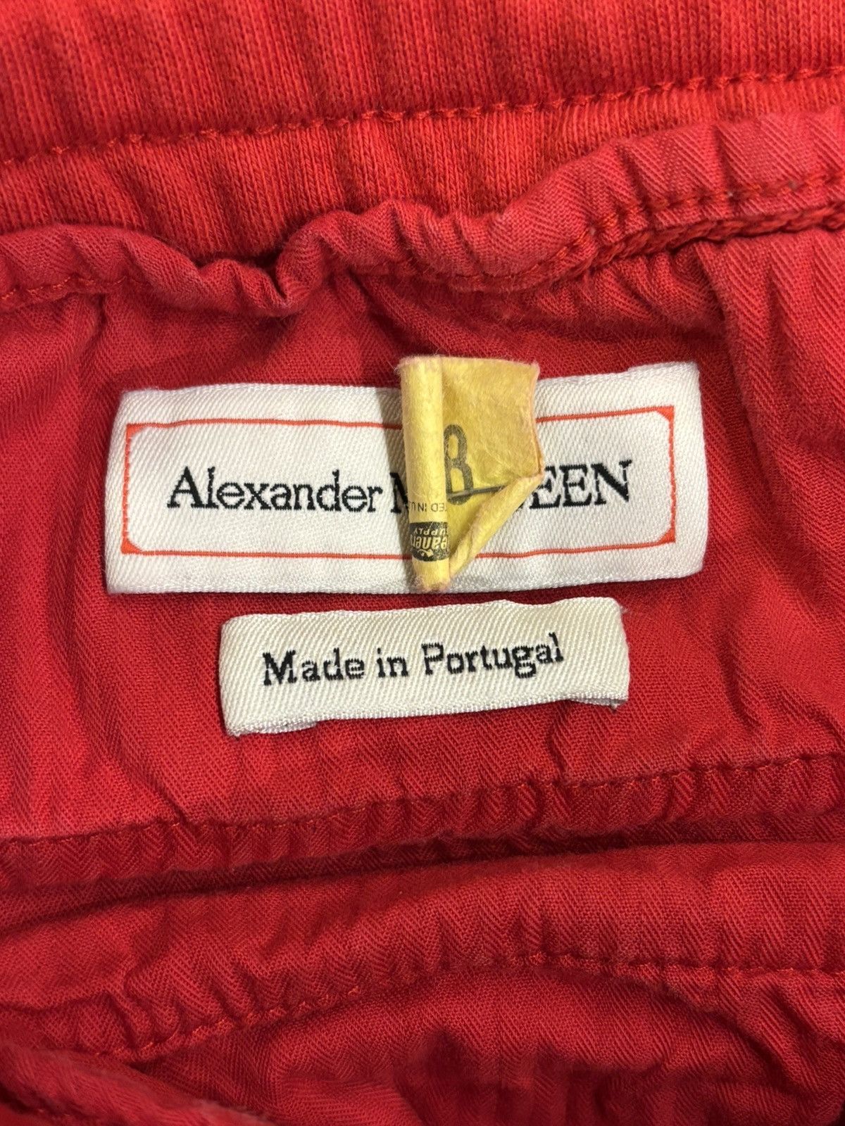 Alexander McQueen Alexander McQueen Sweatpants - Red Size US 32 / EU 48 - 3 Thumbnail