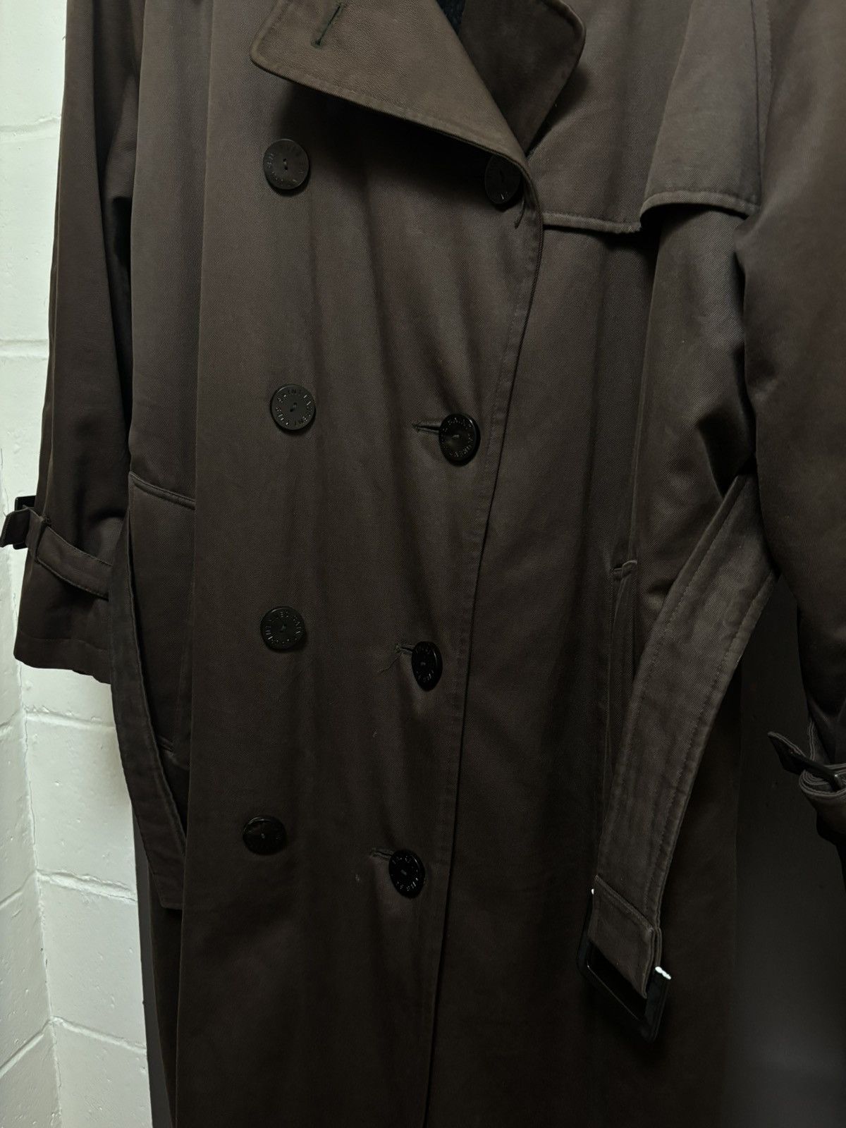 Yves Saint Laurent Yves Saint Laurent Fourrures Lined Trench Coat Size US L / EU 52-54 / 3 - 11 Thumbnail