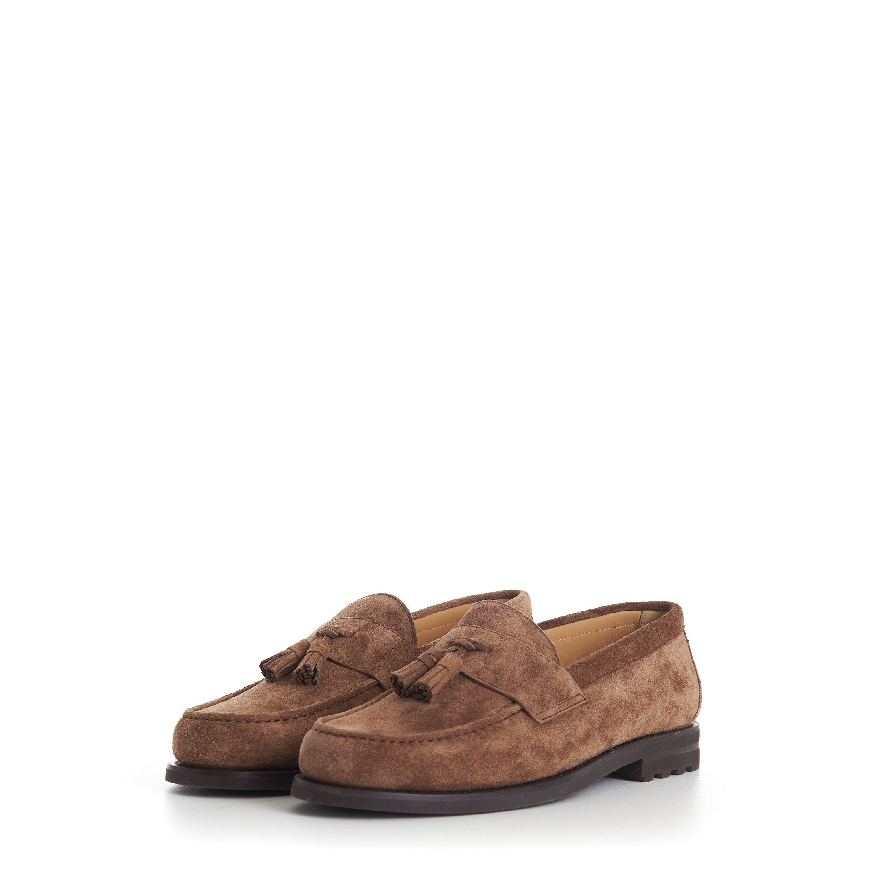 Brunello Cucinelli Suede Loafers With Tassel Size US 9.5 / EU 42-43 - 3 Thumbnail