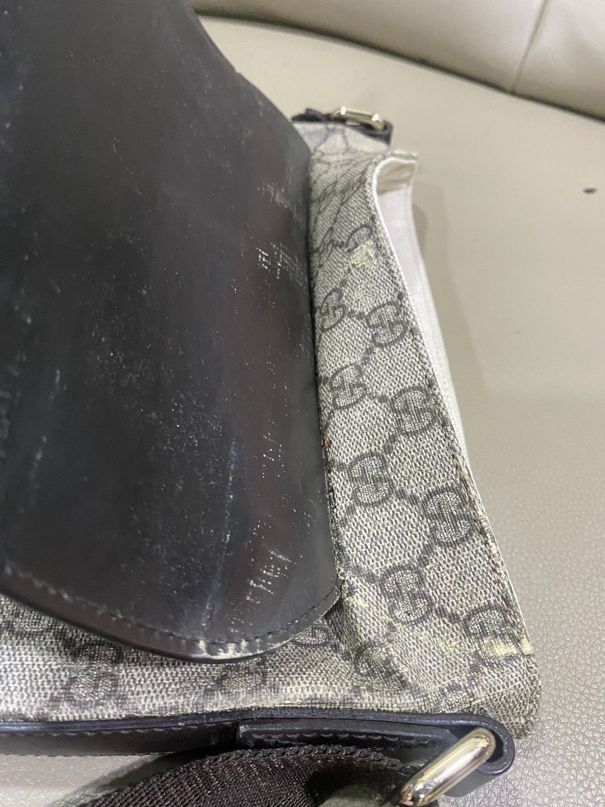 Gucci Authentic Gucci GG Supreme Flap Messenger Bag Size ONE SIZE - 23 Thumbnail
