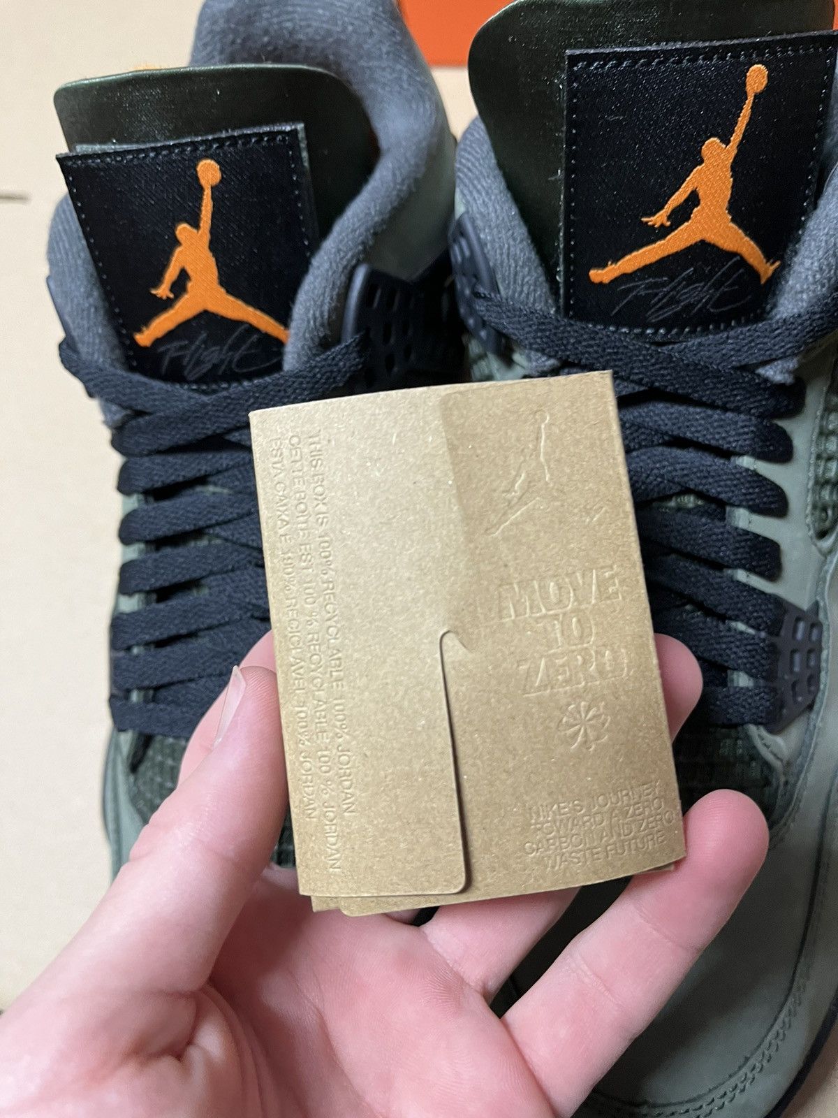 Nike Jordan 4 Retro Undefeated Sp Size US 9 / EU 42 - 14 Thumbnail