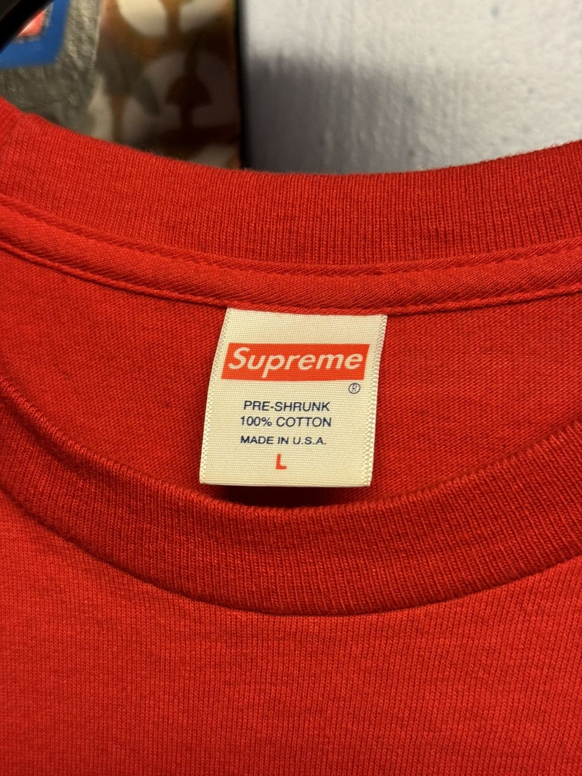 Supreme × Thrasher Supreme Thrasher Boyfriend Tee Red Large Size US L / EU 52-54 / 3 - 5 Thumbnail