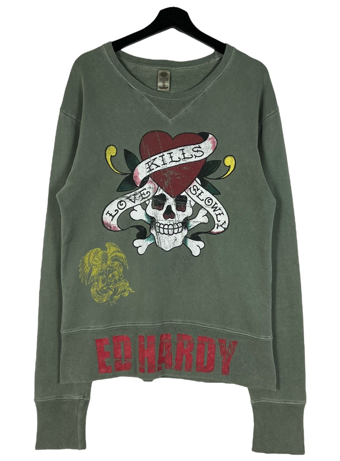 Ed Hardy Vintage Don Ed Hardy Christian Audigier Sweatshirt Size S / US 4 / IT 40 - 1 Thumbnail