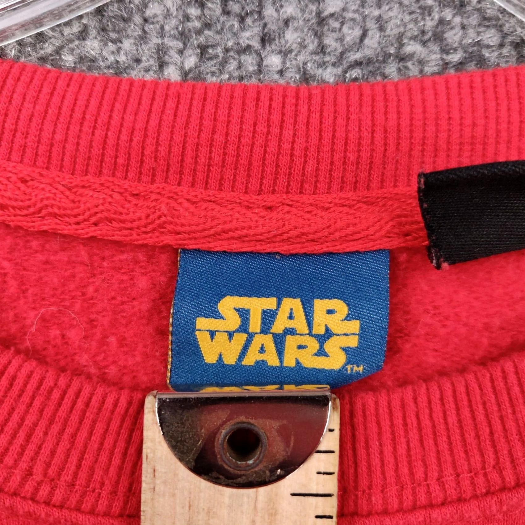 Star Wars Star Wars Sweatshirt Mens S Small Red Pullover Darth Vader Crew Neck Long Sleeve Size US S / EU 44-46 / 1 - 3 Thumbnail