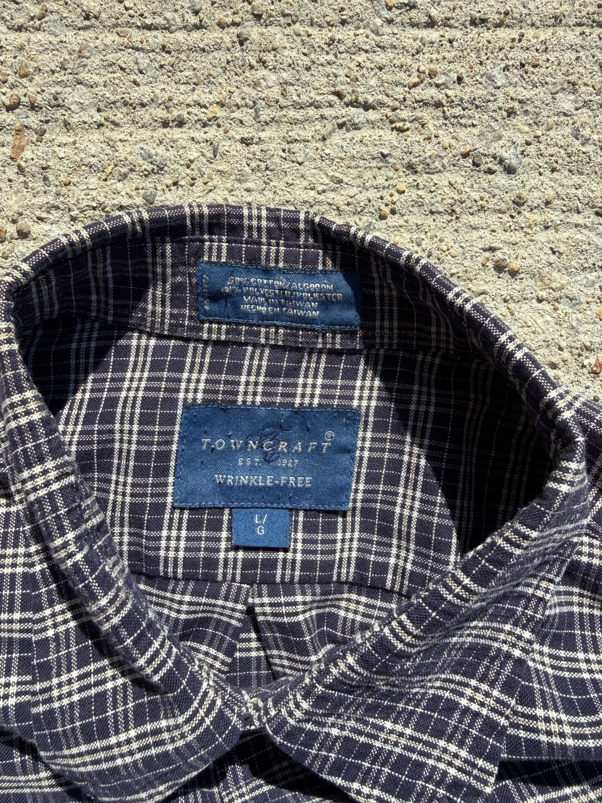 Towncraft Towncraft, Blue, Button Up, Large Size US L / EU 52-54 / 3 - 3 Thumbnail