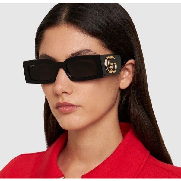 Gucci NEW Gucci GG1425S-002 53mm Size ONE SIZE - 4 Thumbnail