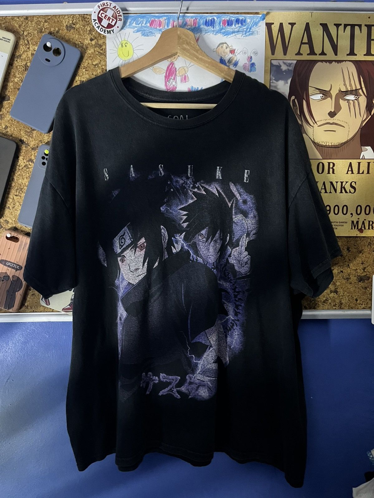 GOAT Crew × Vintage VINTAGE GOAT CREW x ANIME NARUTO x SASUKE Size US XL / EU 56 / 4 - 1 Thumbnail