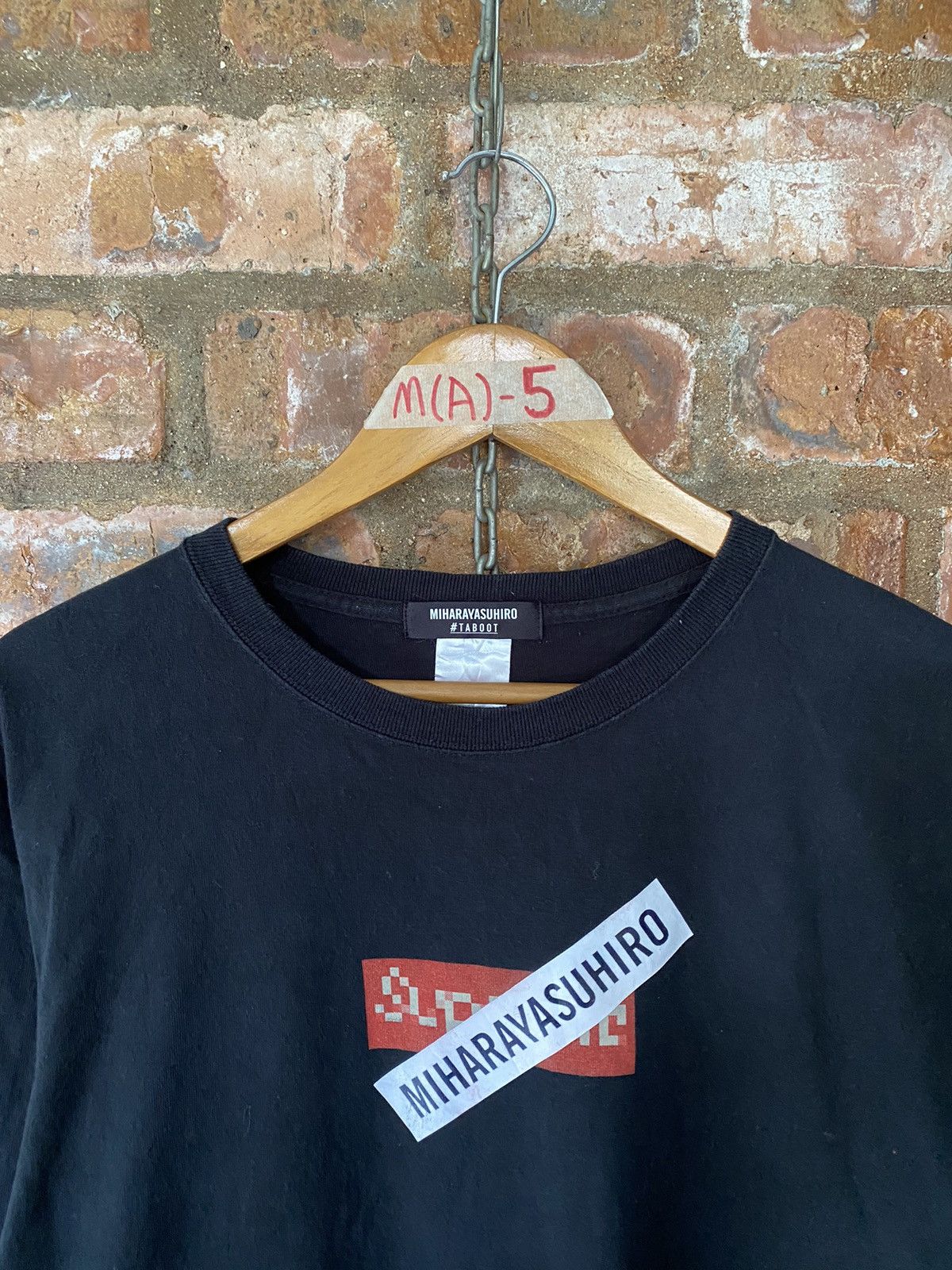 Maison MIHARA YASUHIRO 2000s Box Logo Ls Size US M / EU 48-50 / 2 - 3 Thumbnail