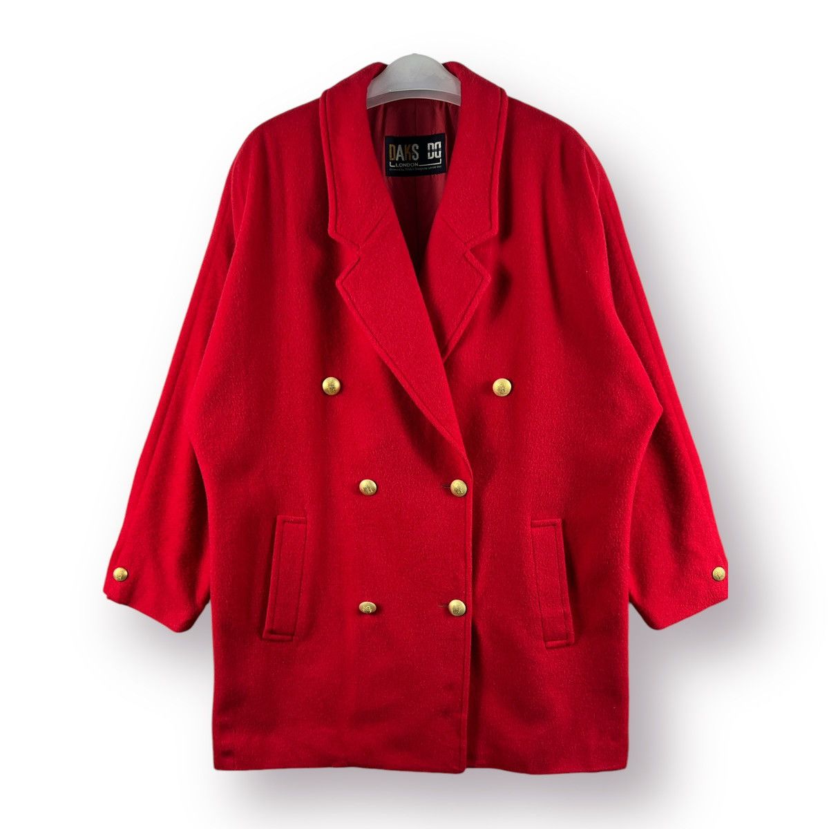 DAKS 🔥 Daks London Double Breasted in Red Size L / US 10 / IT 46 - 1 Thumbnail