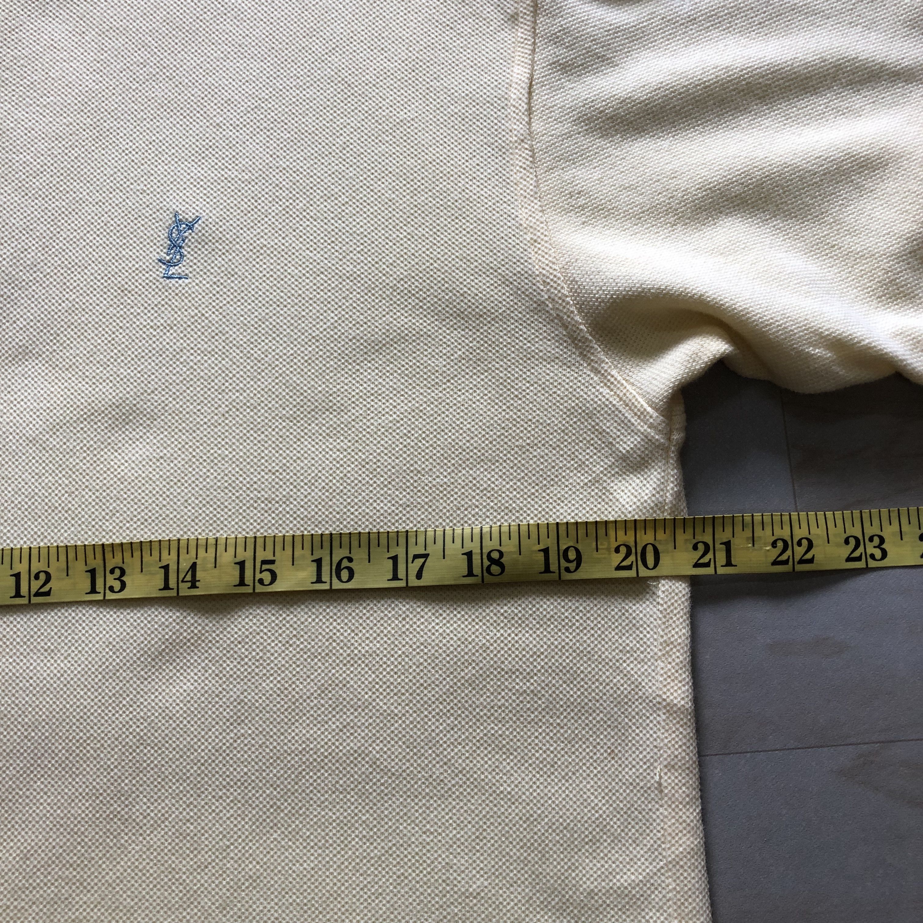 Yves Saint Laurent Vintage YSL Yves Saint Laurent Polo Size US M / EU 48-50 / 2 - 8 Thumbnail