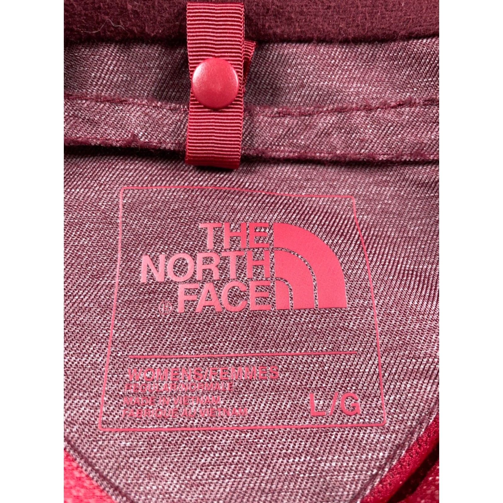 The North Face The North Face Helata Zip Parka Women’s Large Red Casual Jacket Outdoor Size L / US 10 / IT 46 - 3 Thumbnail